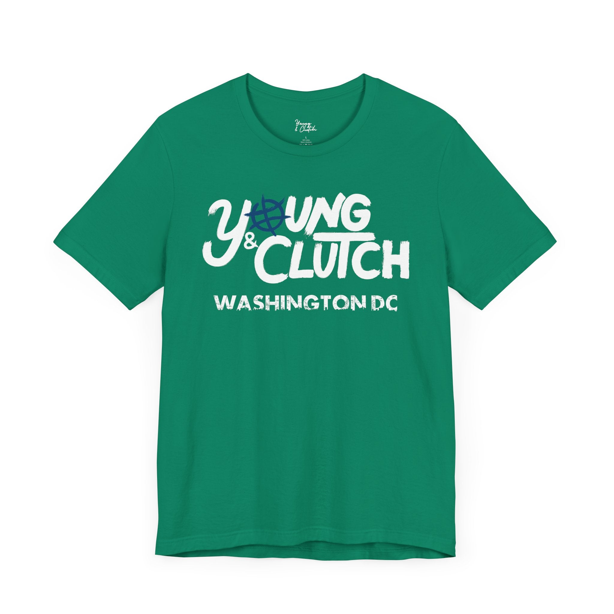Young & Clutch Washington DC Basketball T-shirt (Adult size)