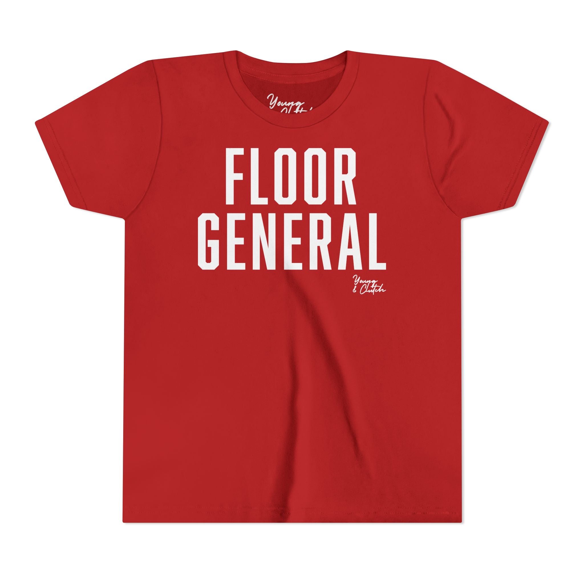 Youth Short Sleeve Tee Young & Clutch Floor General