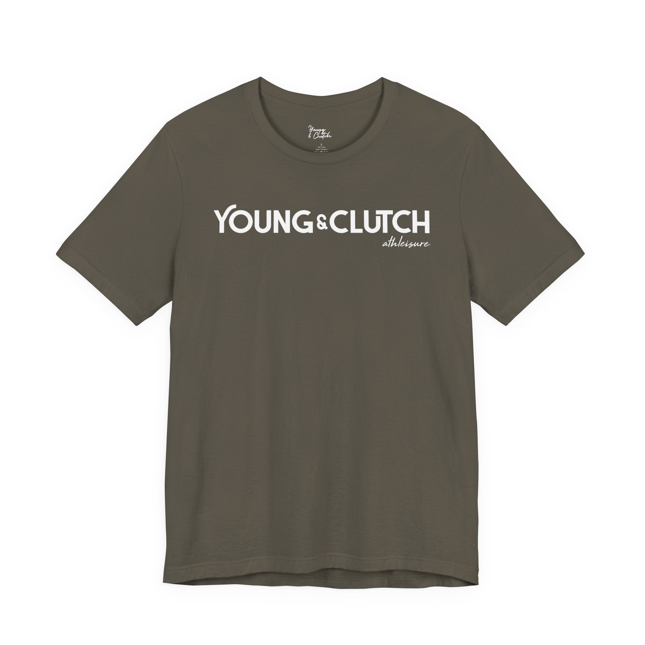 Young & Clutch Comfortable Jersey Athleisure Tee (adult size)