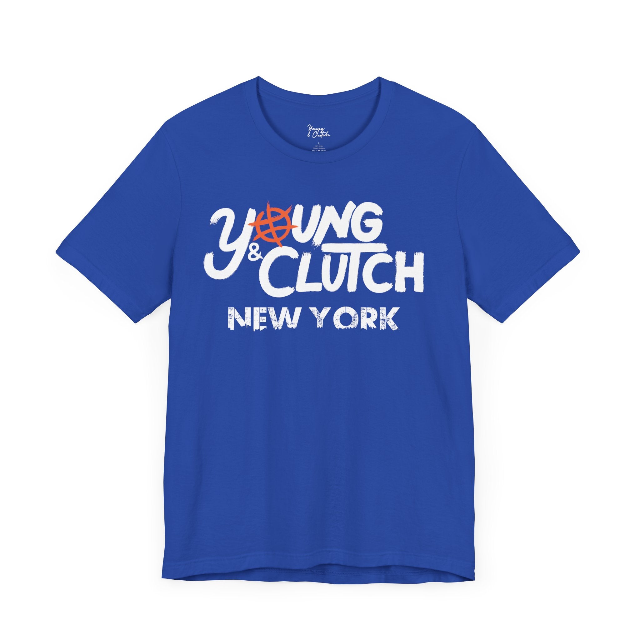Young & Clutch New York Basketball T-shirt (Adult size)