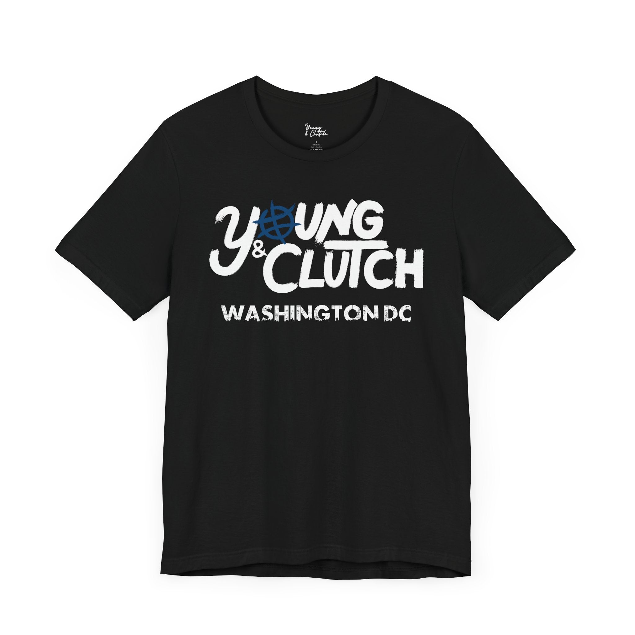 Young & Clutch Washington DC Basketball T-shirt (Adult size)