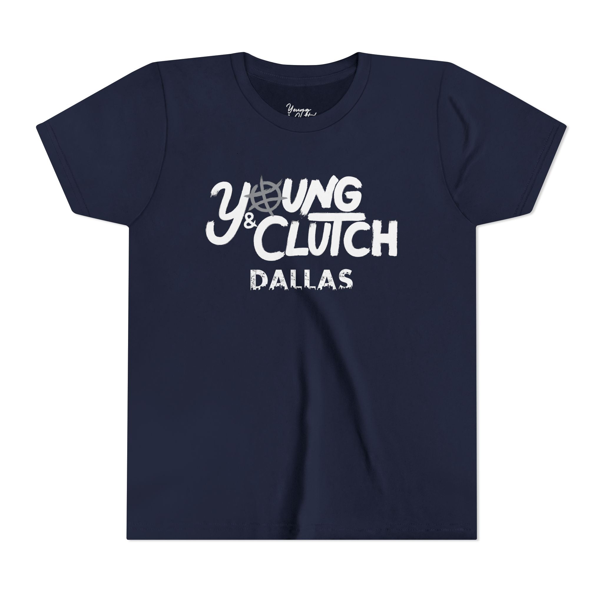 Youth Young & Clutch Dallas Basketball T-shirt