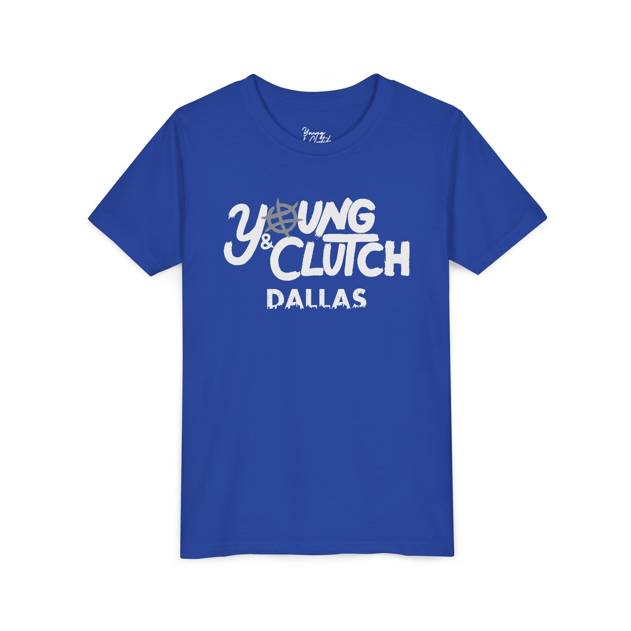Youth Young & Clutch Dallas Basketball T-shirt