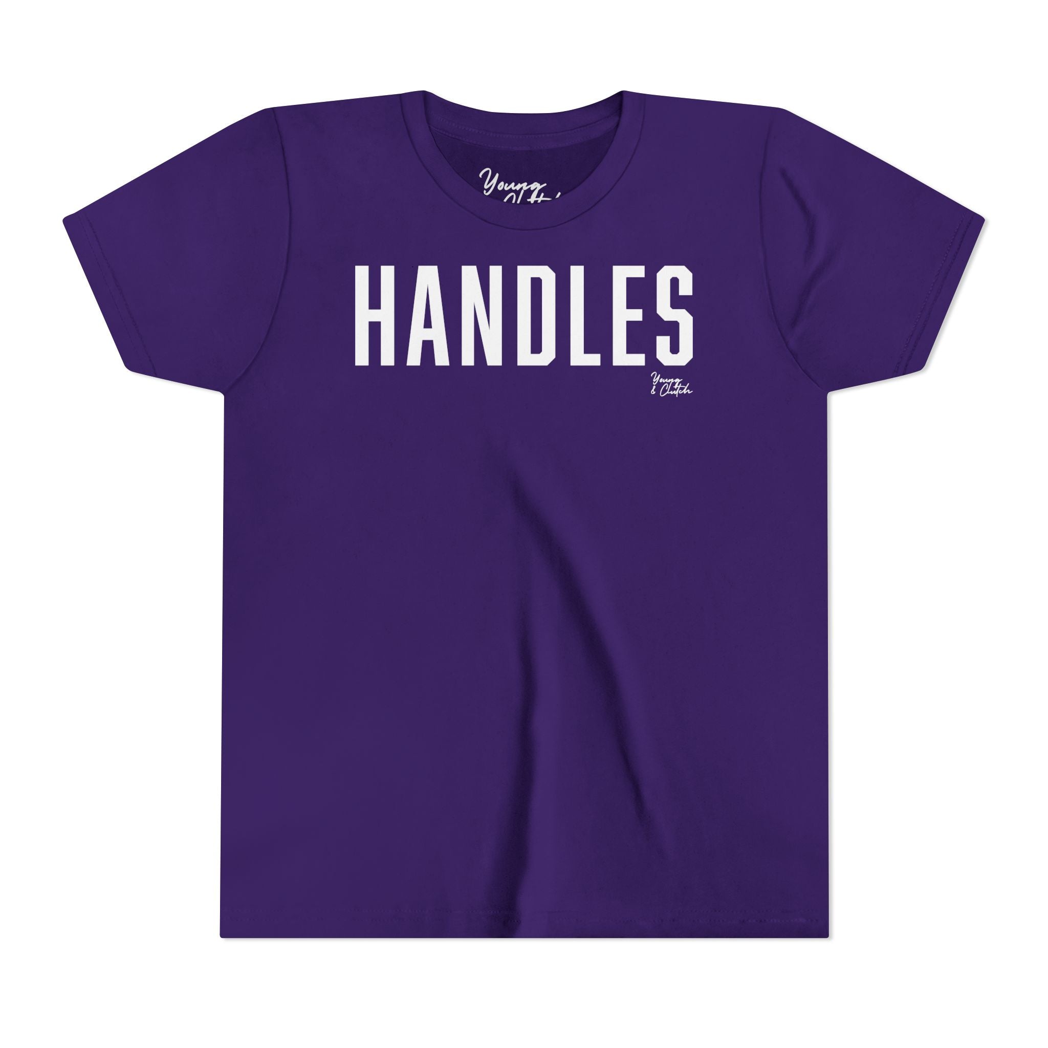Youth Short Sleeve Tee Young & Clutch Handles