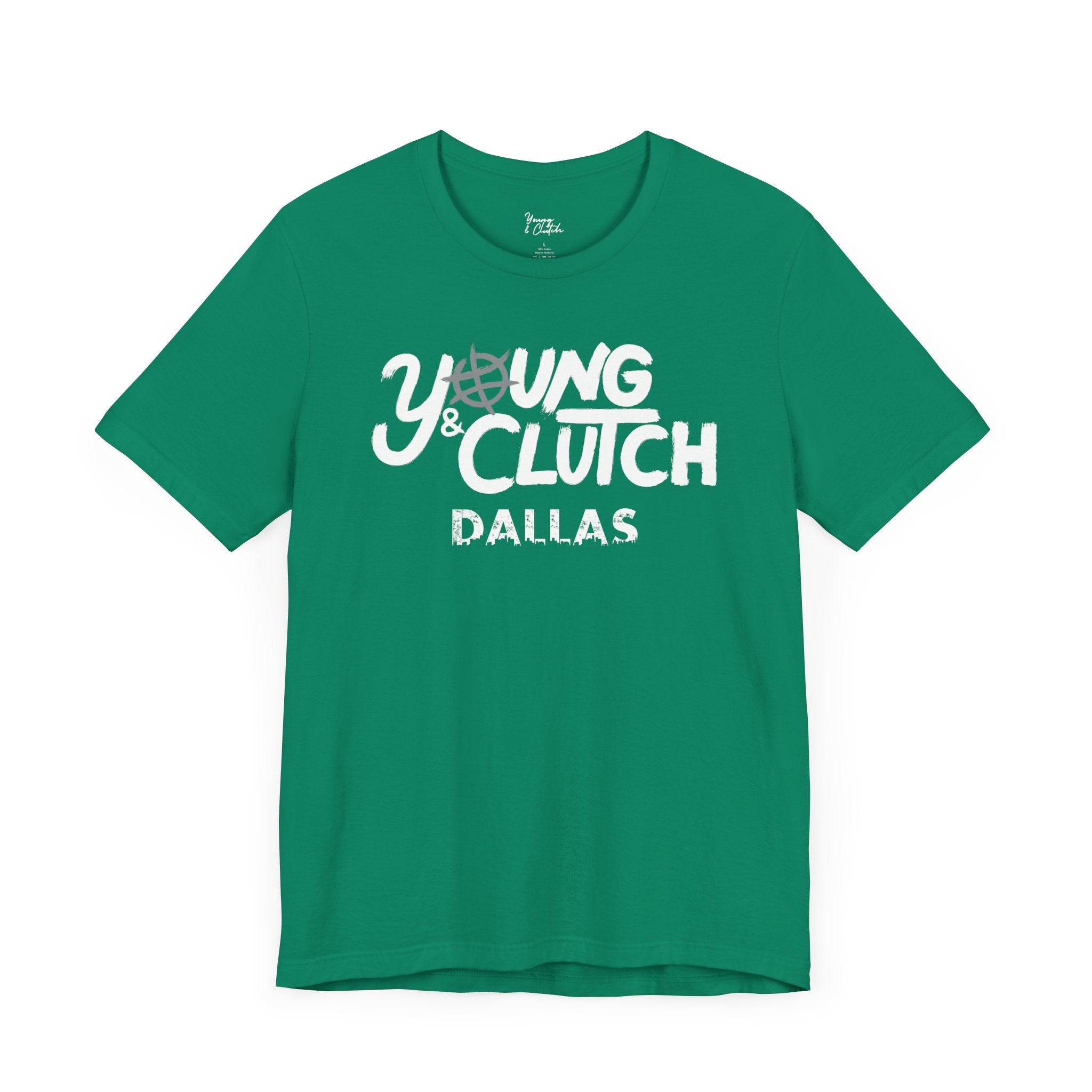 Young & Clutch Dallas Basketball T-shirt (Adult size)