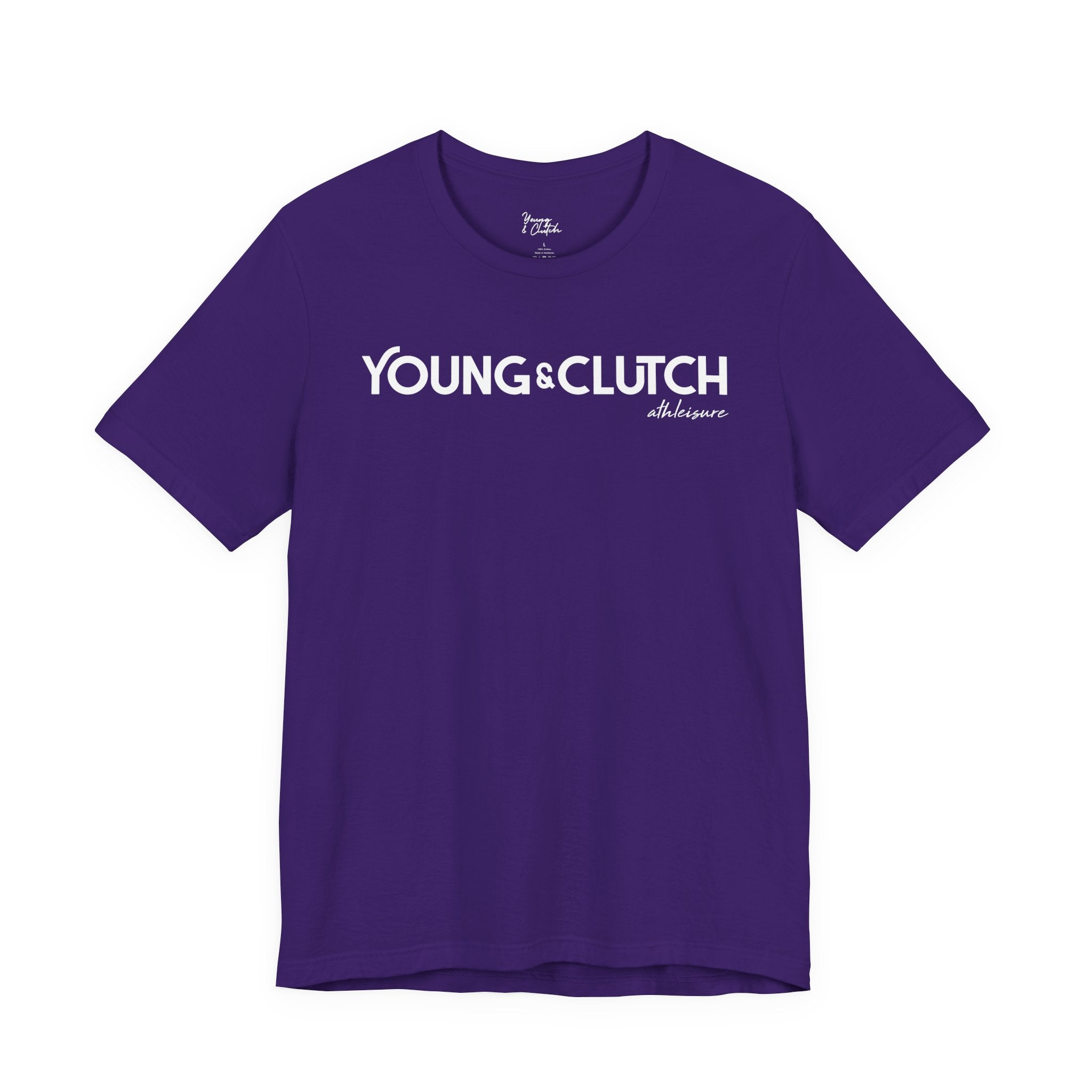 Young & Clutch Comfortable Jersey Athleisure Tee (adult size)