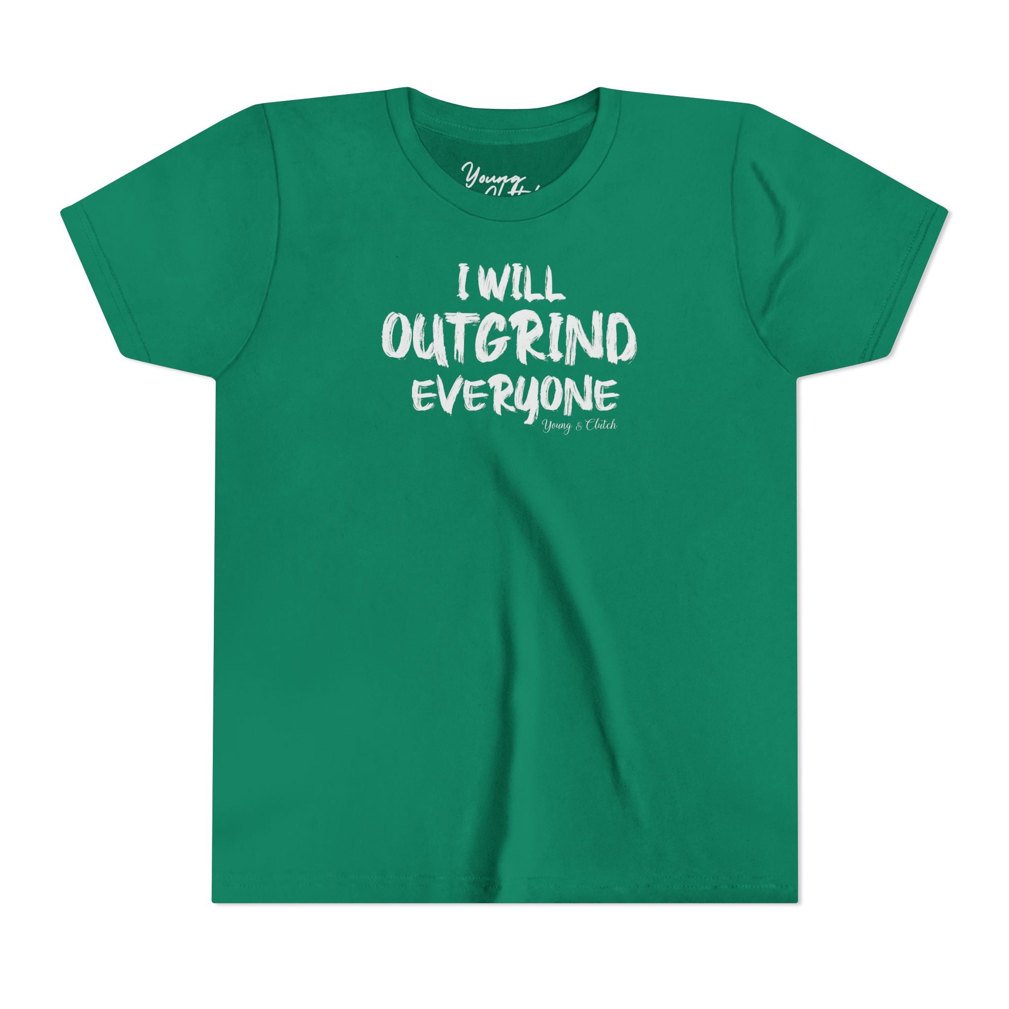 Youth Short Sleeve Tee Young & Clutch Outgrind Everyone