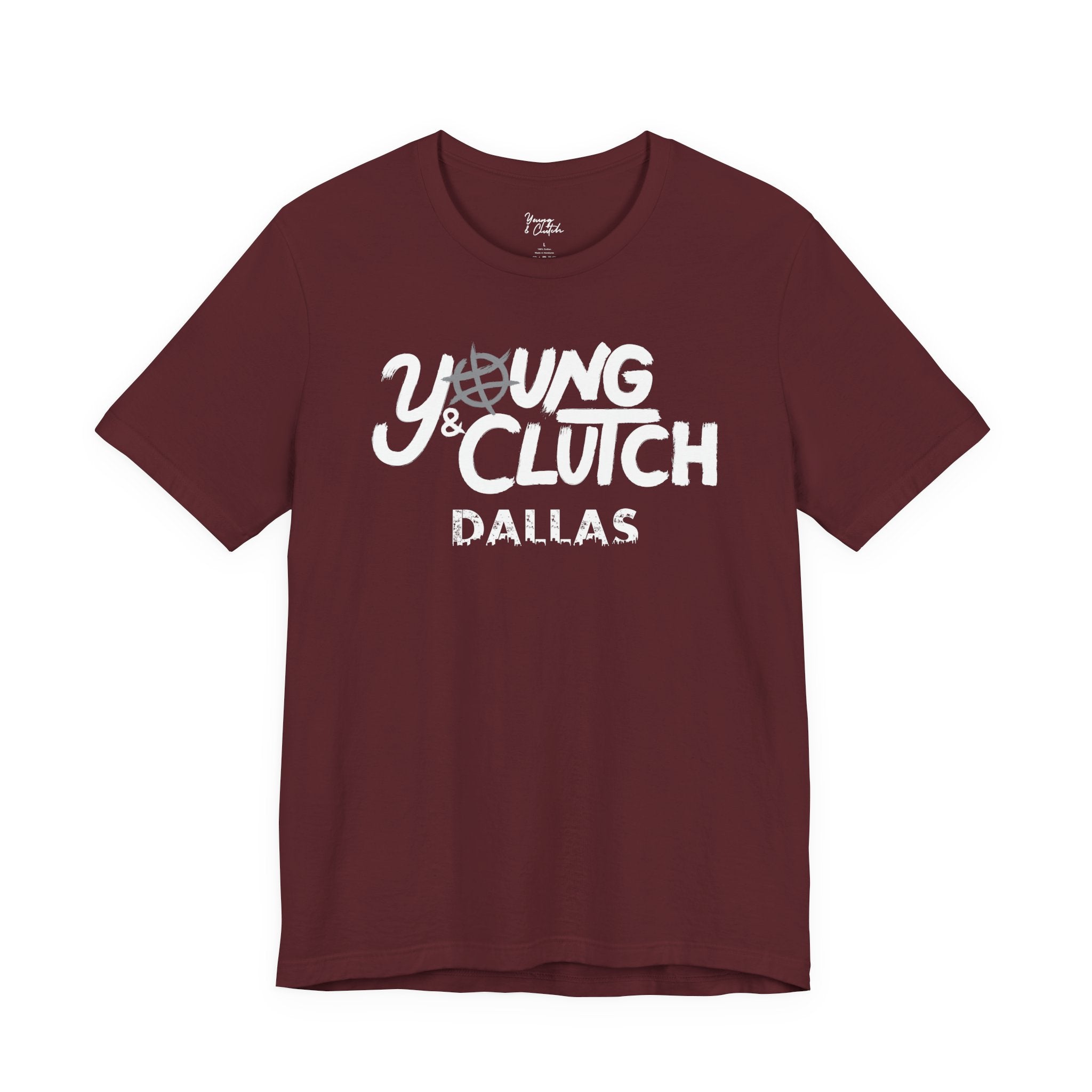 Young & Clutch Dallas Basketball T-shirt (Adult size)