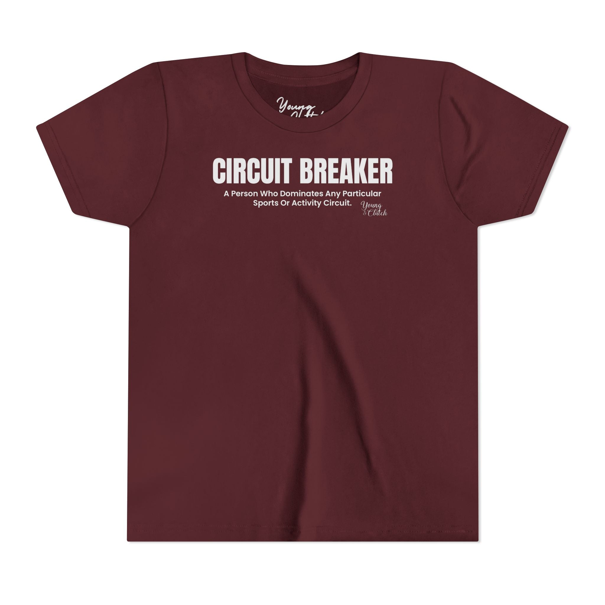 Youth Short Sleeve Tee Young & Clutch Circuit Breaker