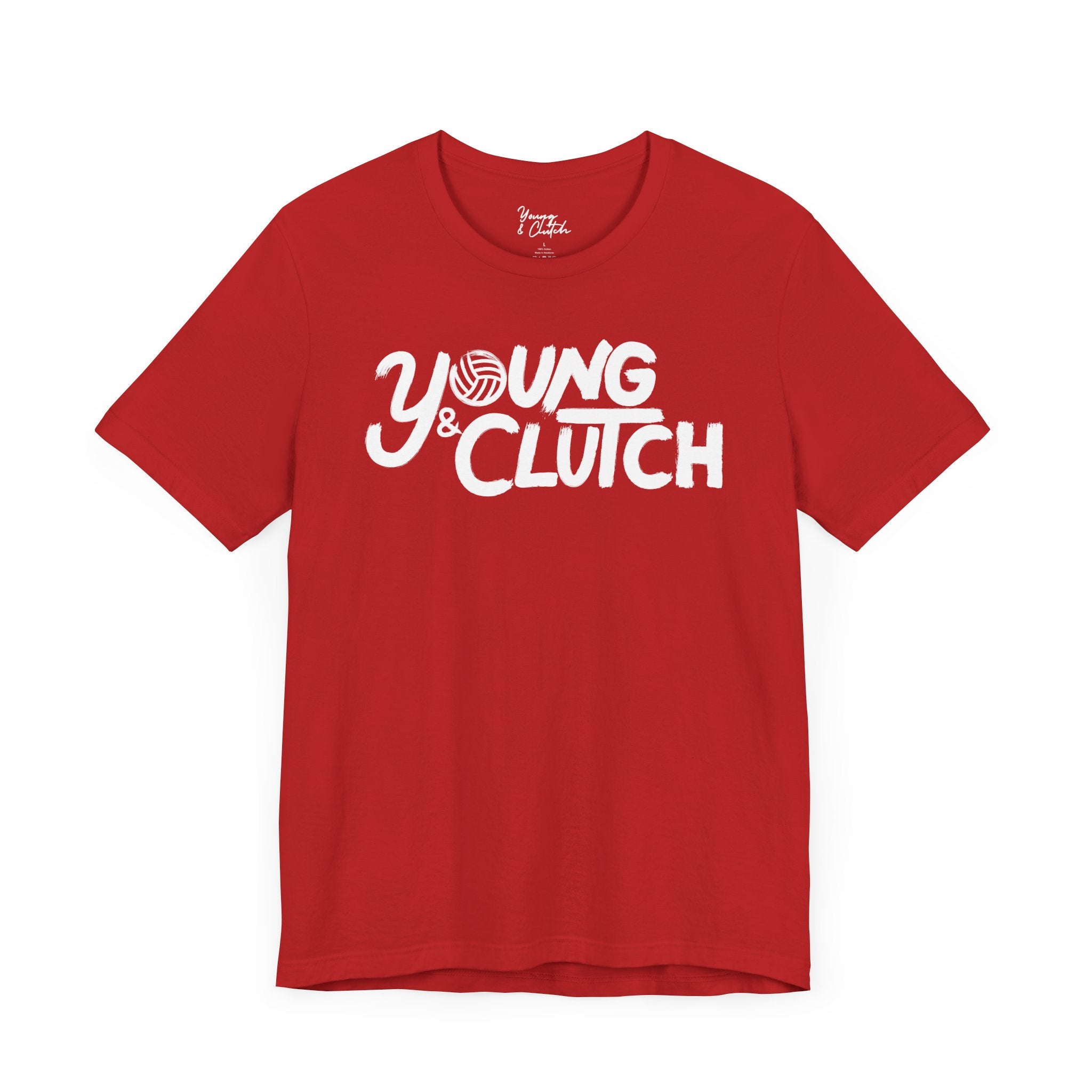 Adult Young & Clutch Volleyball T-shirt for youth
