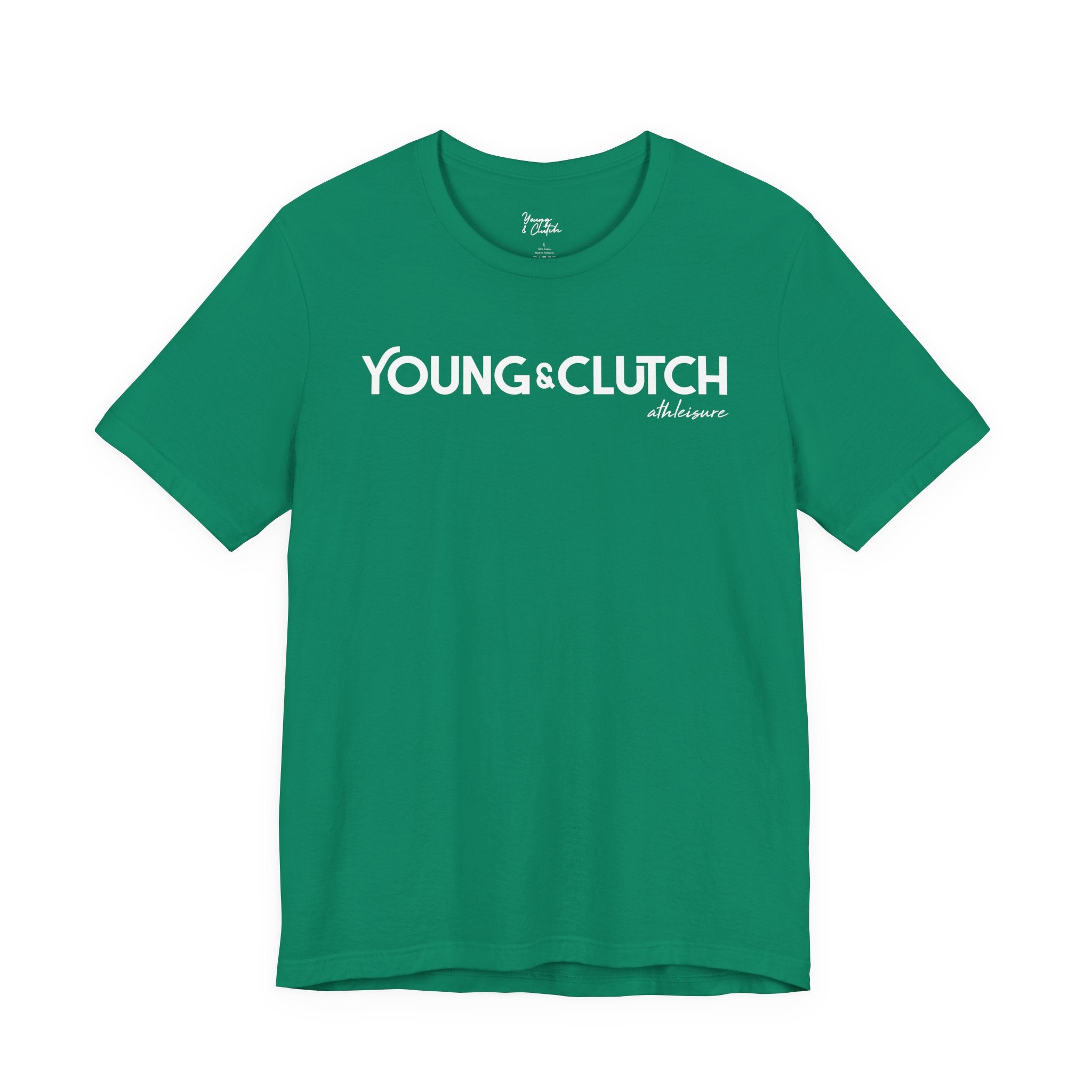 Young & Clutch Comfortable Jersey Athleisure Tee (adult size)