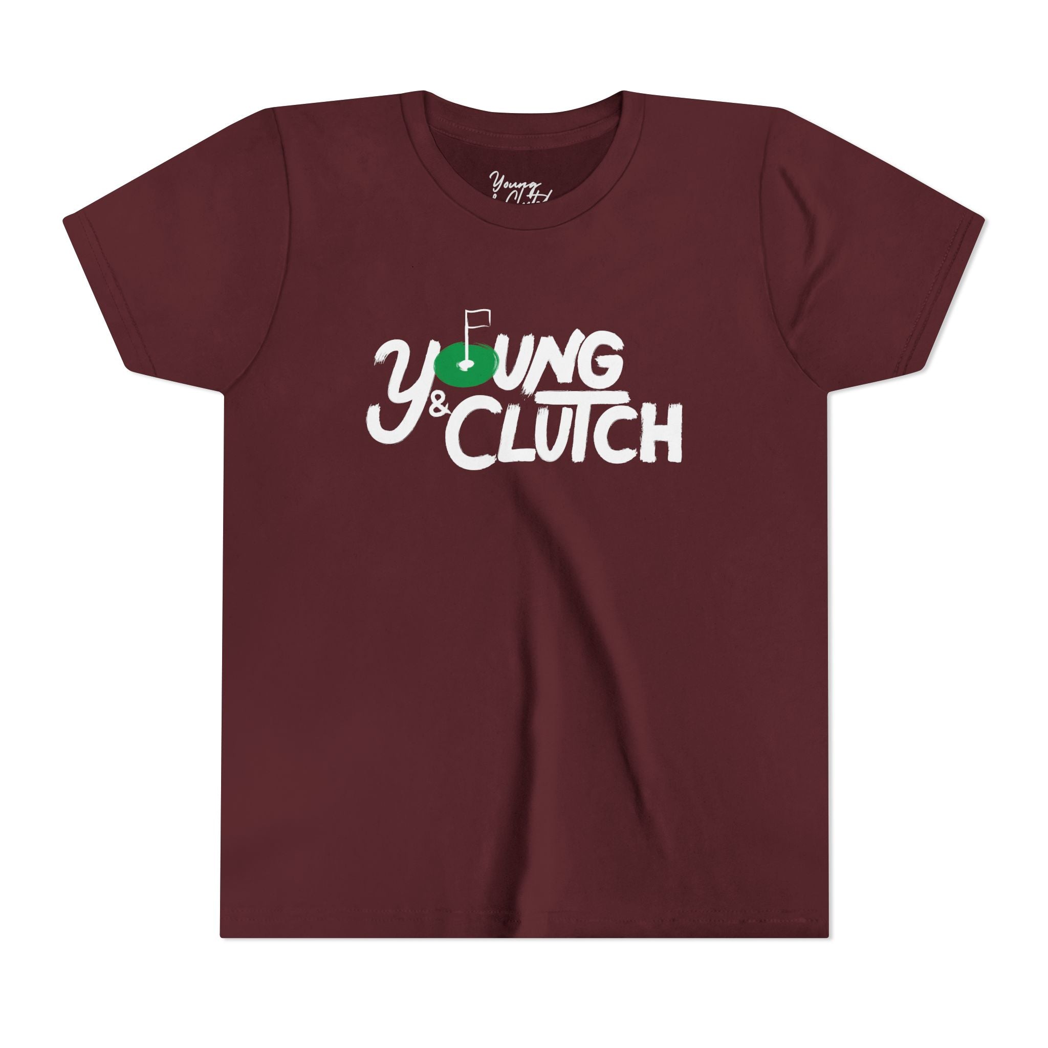Young & Clutch Classic Golf Tee - Fun and Trendy Graphic T-Shirt for Kids