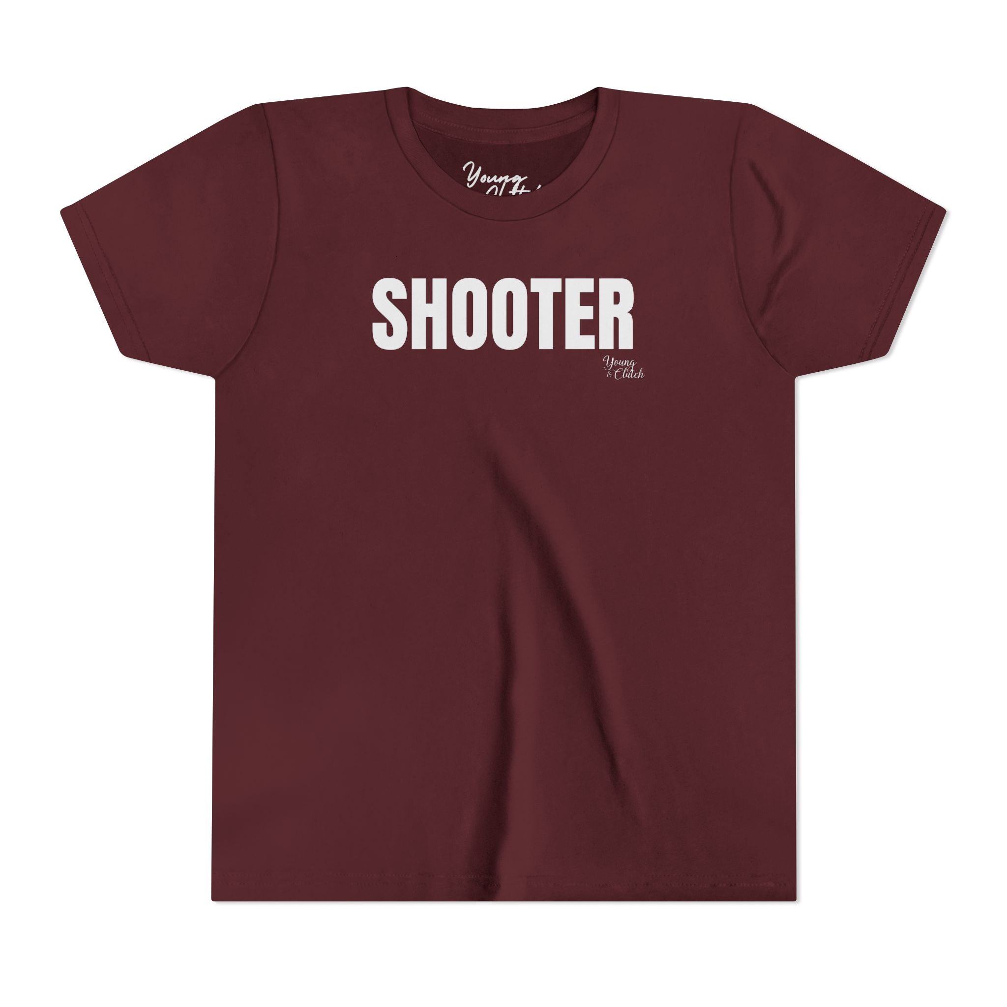 Youth Short Sleeve Tee Young & Clutch Shooter