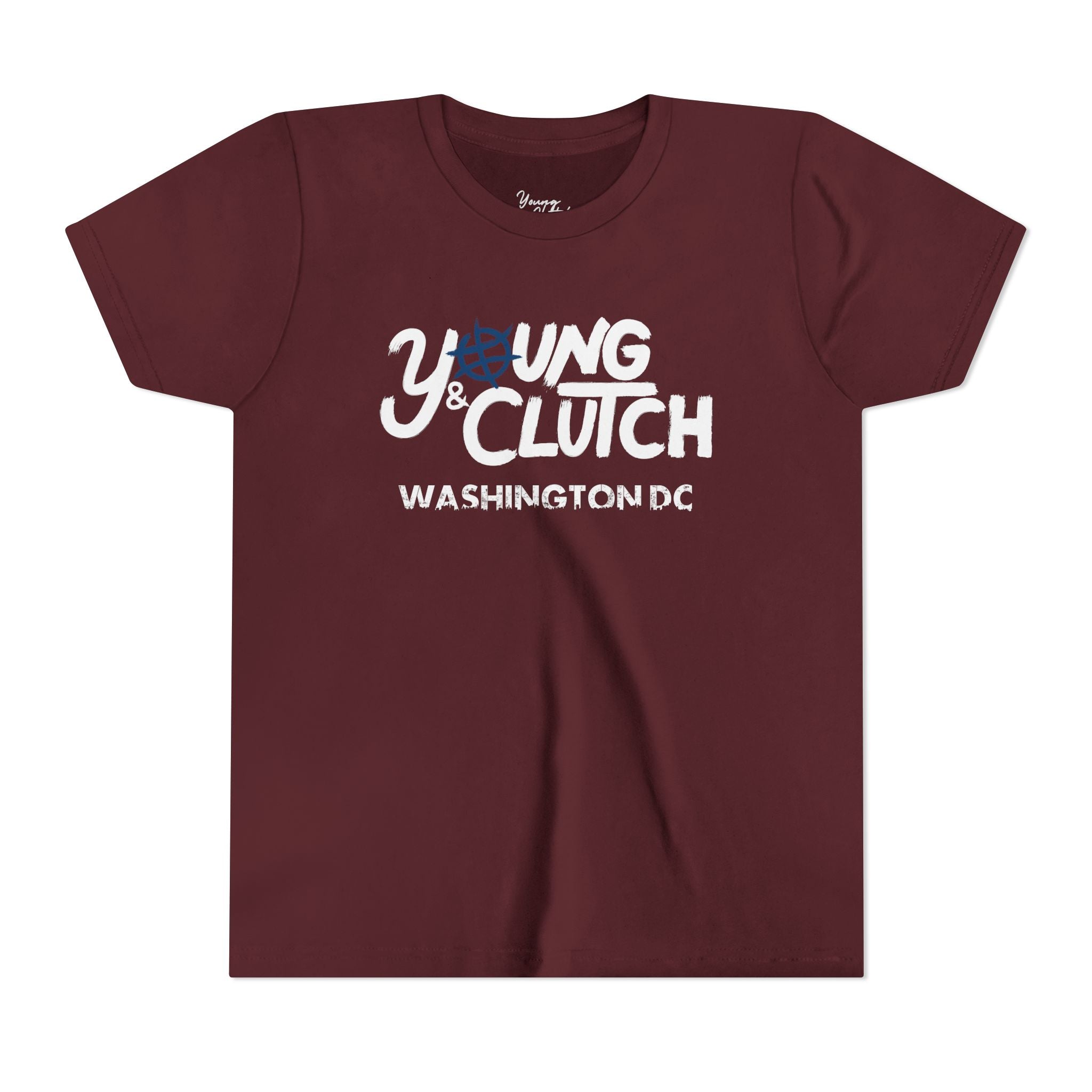 Youth Young & Clutch Washington DC Basketball T-shirt