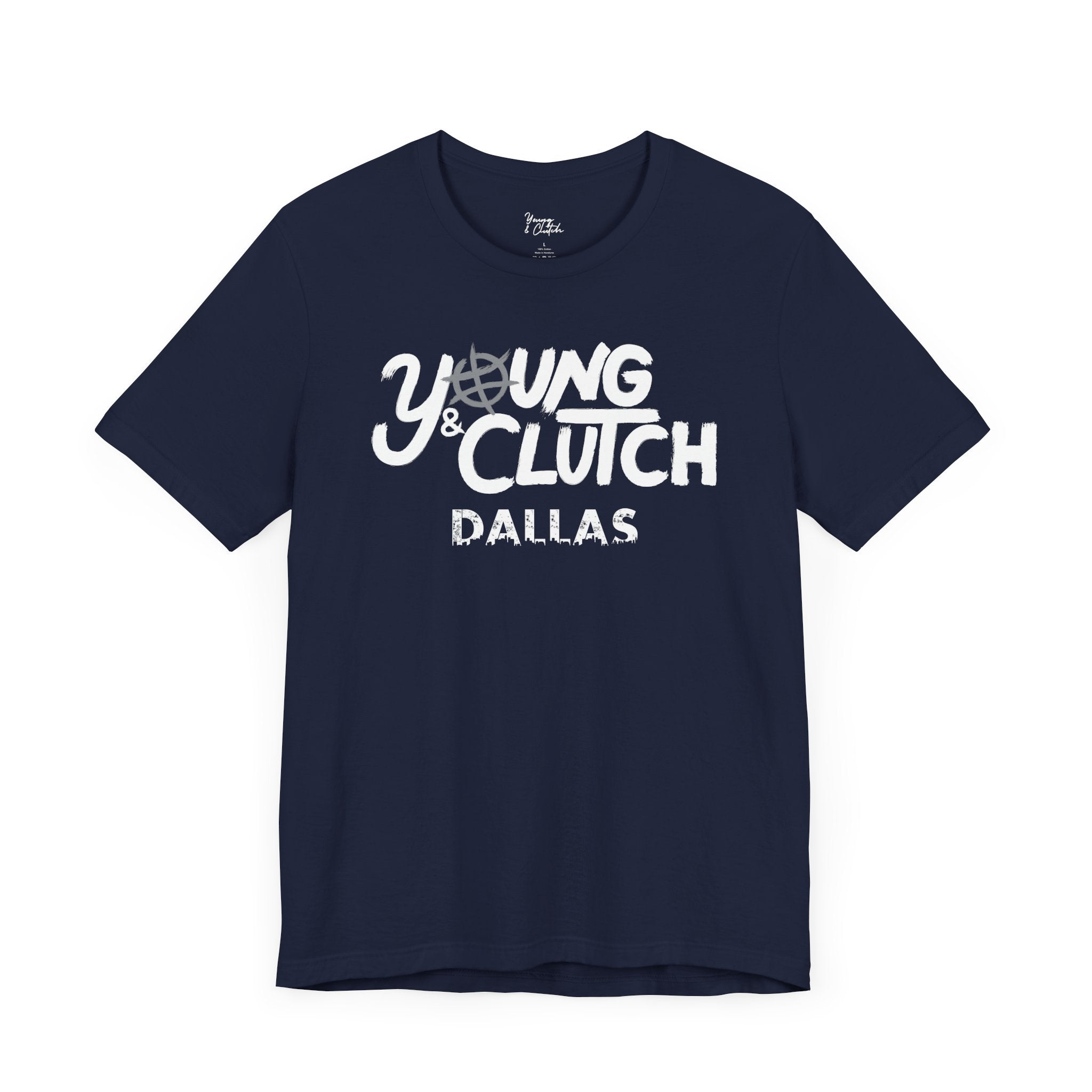Young & Clutch Dallas Basketball T-shirt (Adult size)