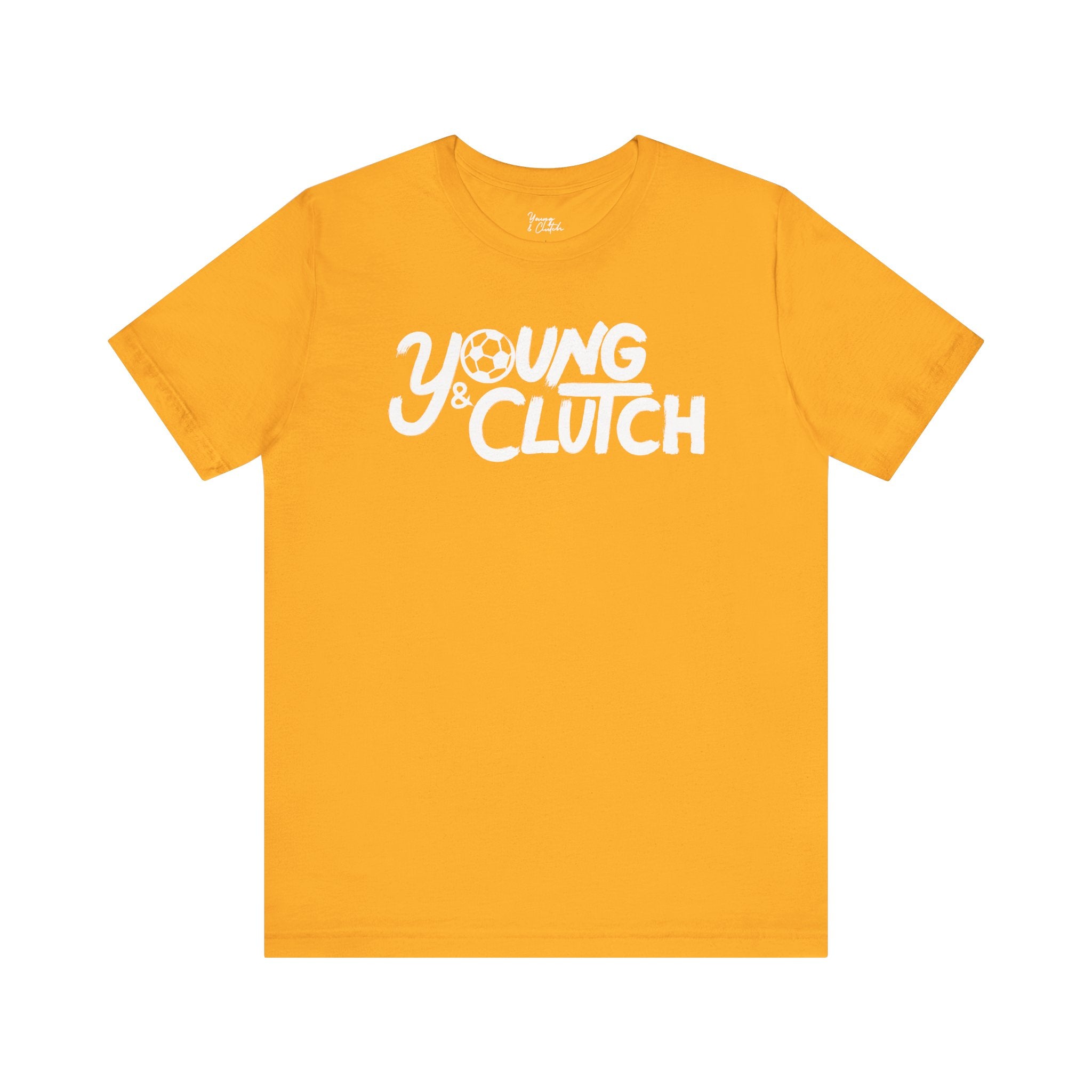 Adult Short Sleeve Young & Clutch Soccer T-shirt for youth