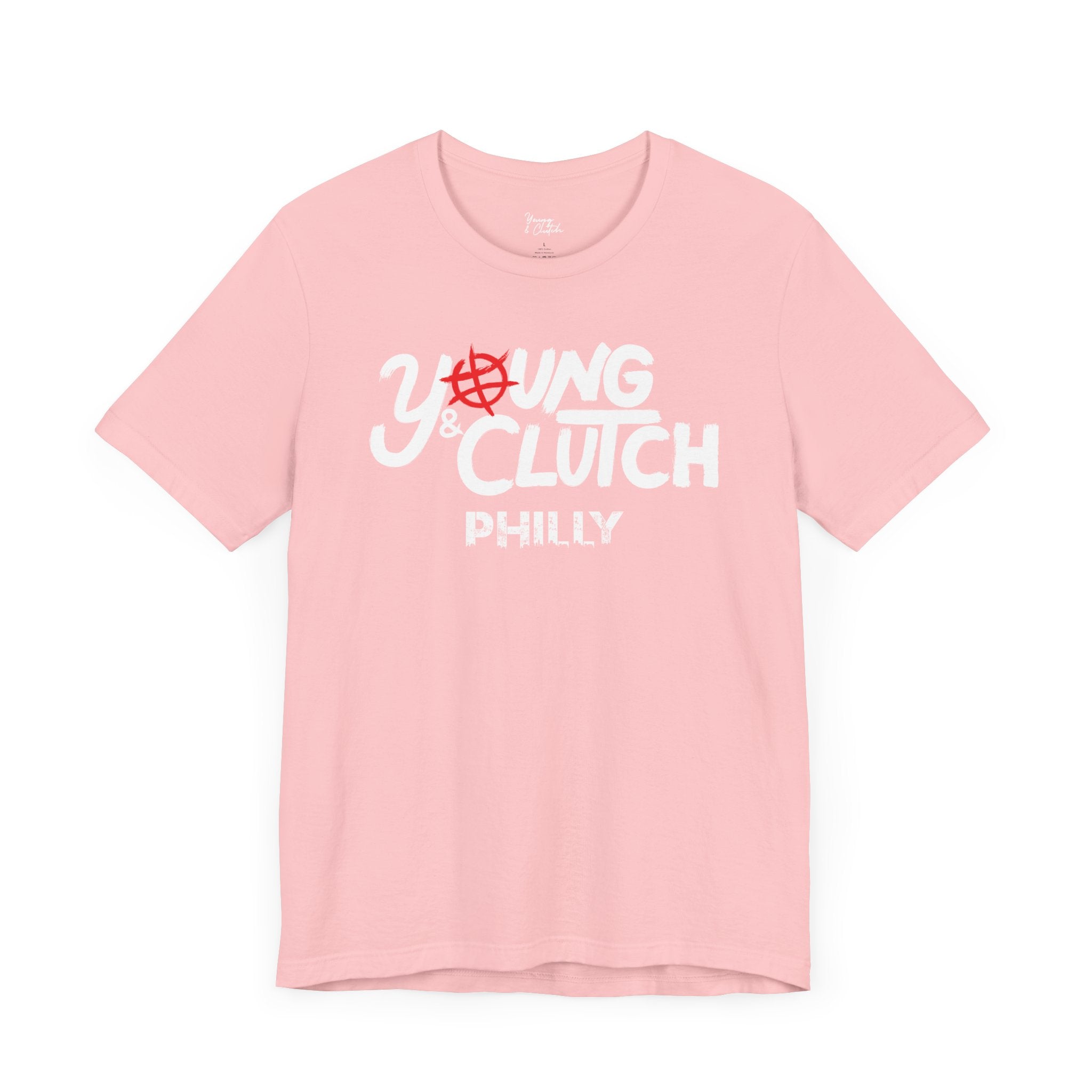 Young & Clutch Philly Basketball T-shirt (Adult size)