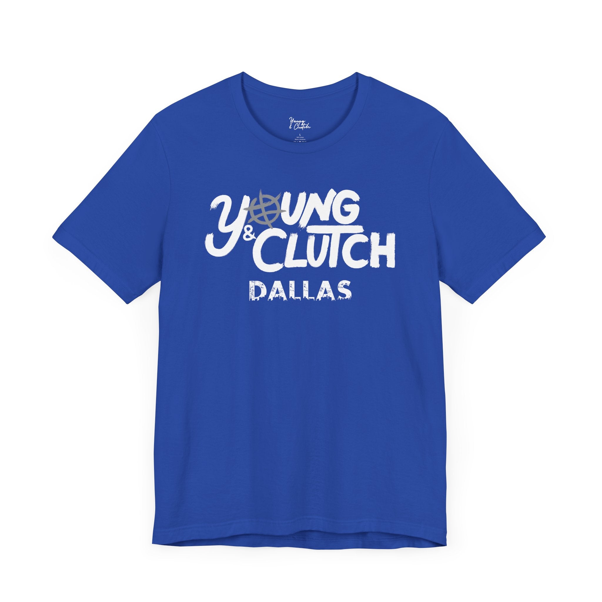 Young & Clutch Dallas Basketball T-shirt (Adult size)