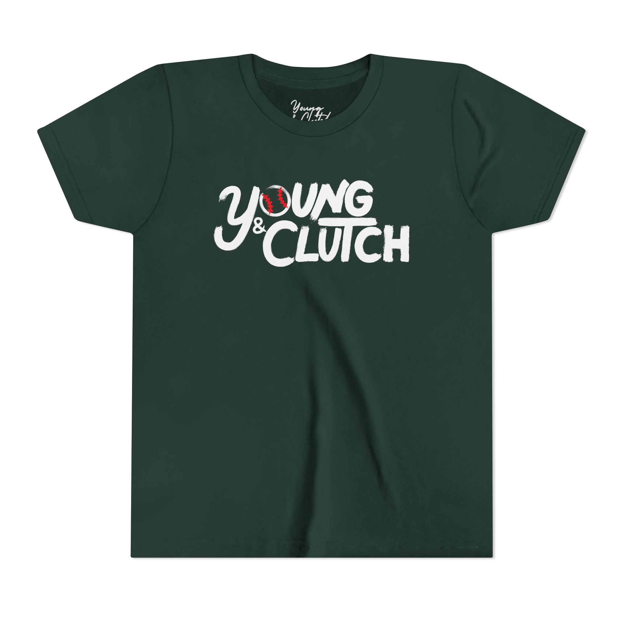 Youth Short Sleeve Young & Clutch Classic Baseball Shirt