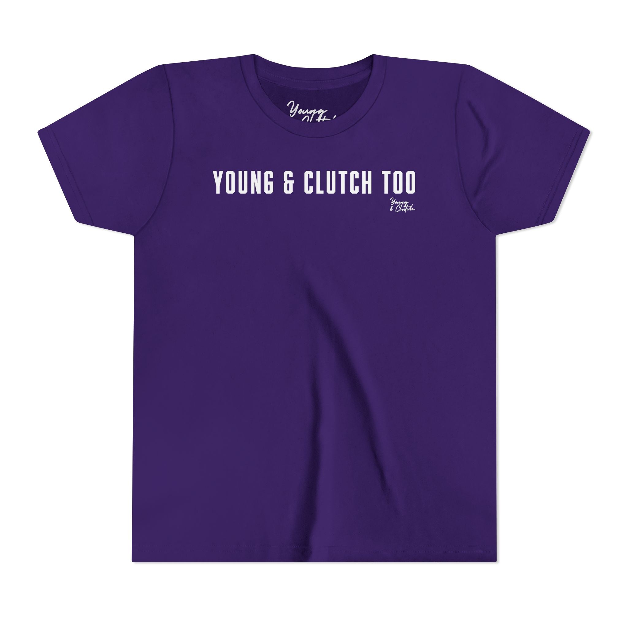 Youth Short Sleeve Tee Young & Clutch too