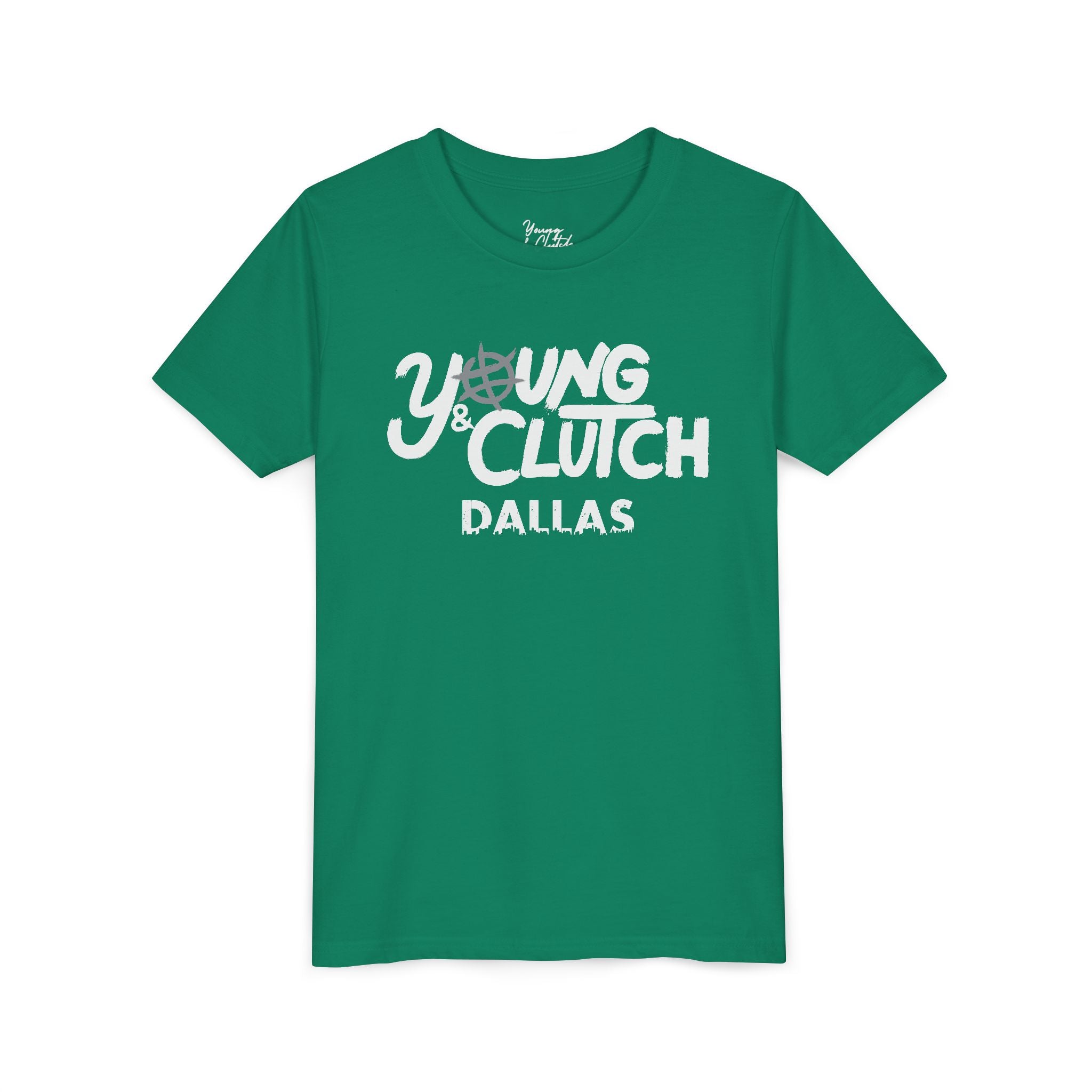 Youth Young & Clutch Dallas Basketball T-shirt