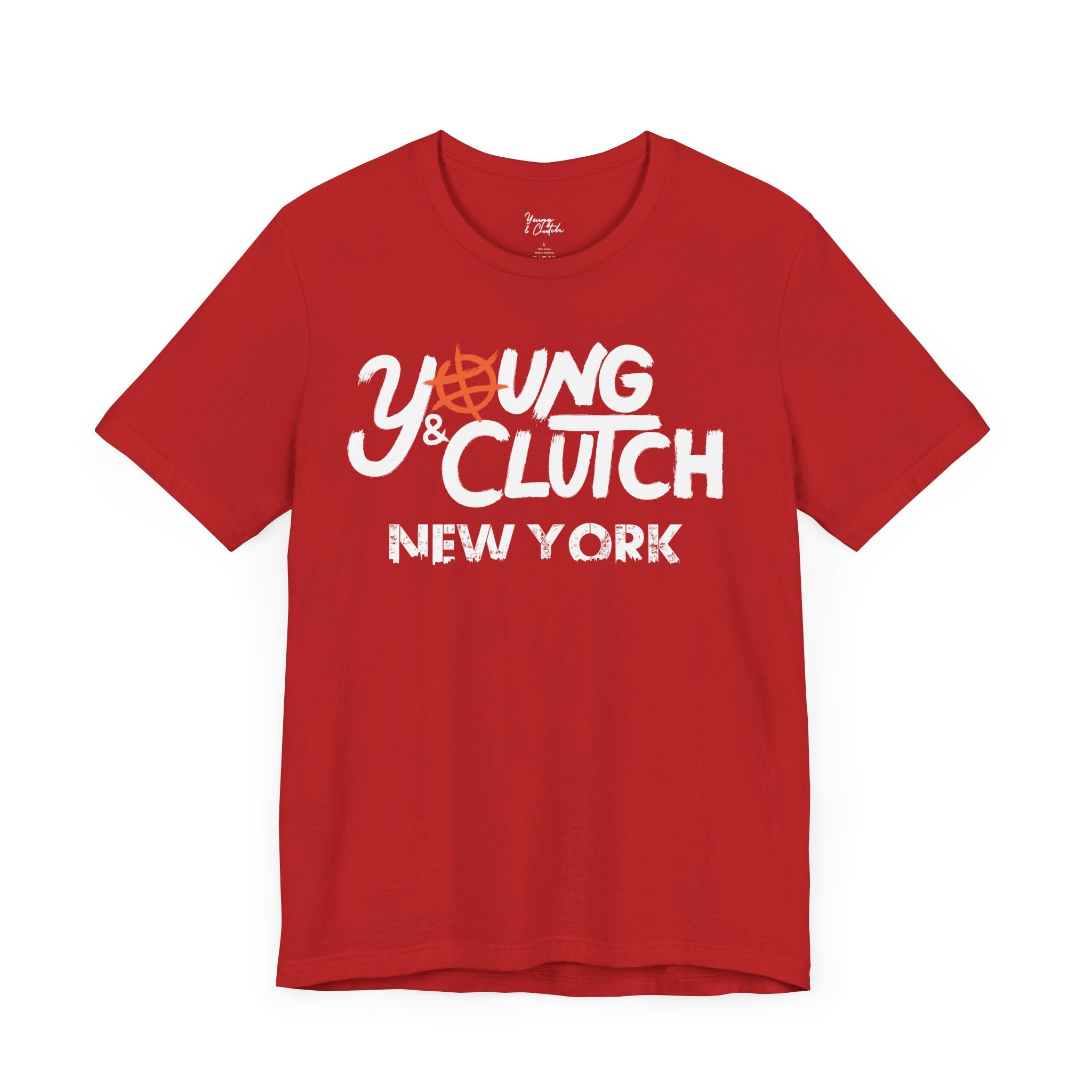 Young & Clutch New York Basketball T-shirt (Adult size)