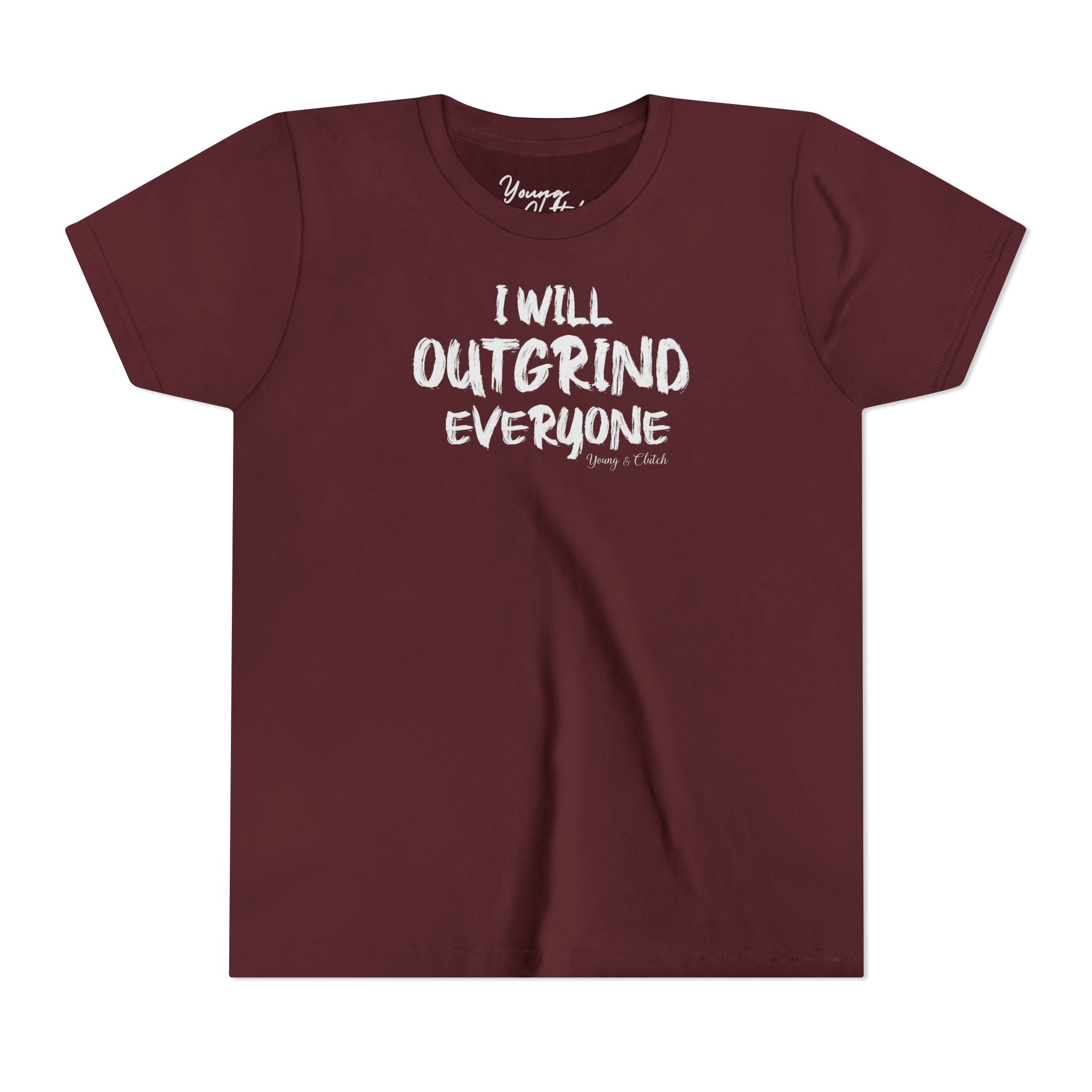 Youth Short Sleeve Tee Young & Clutch Outgrind Everyone