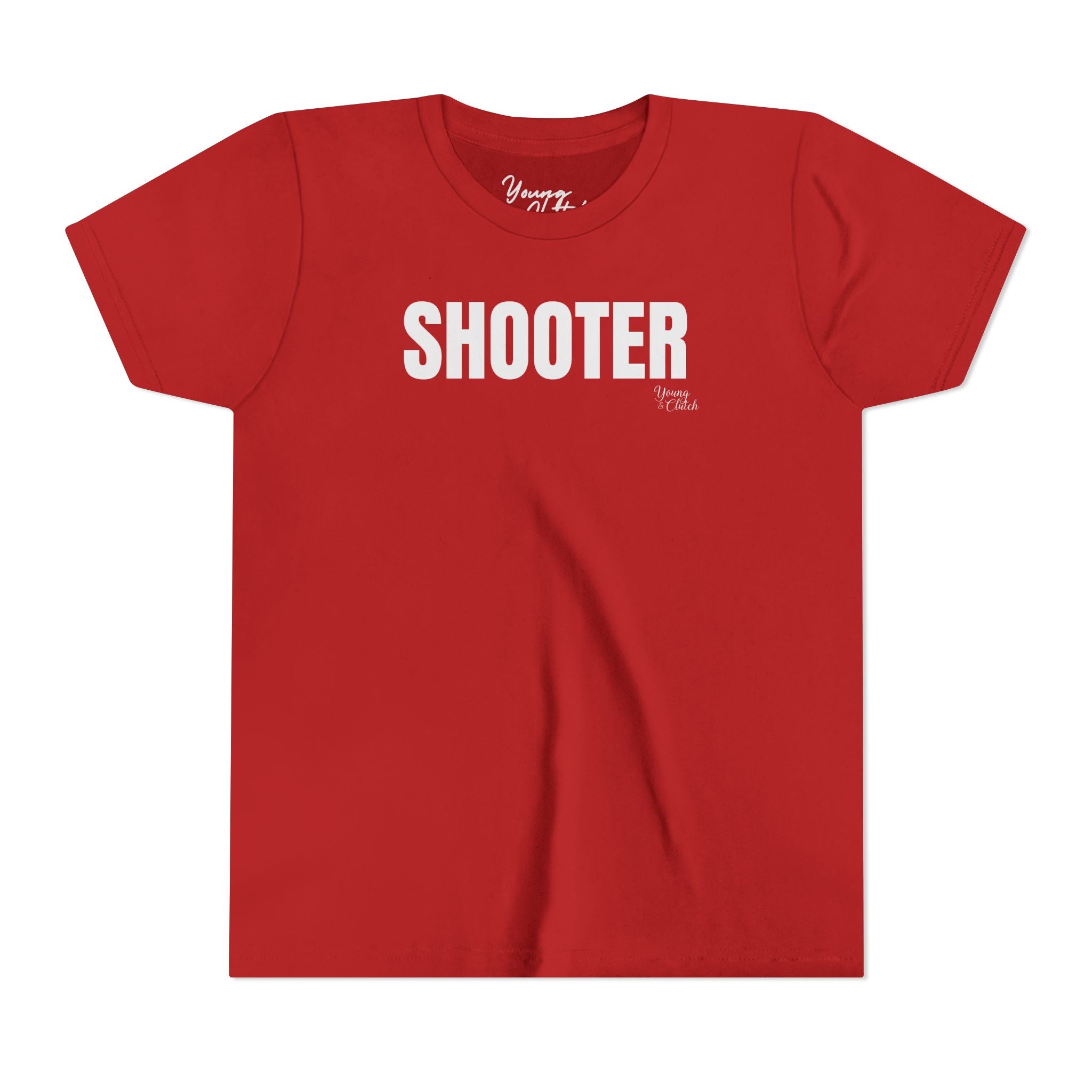 Youth Short Sleeve Tee Young & Clutch Shooter