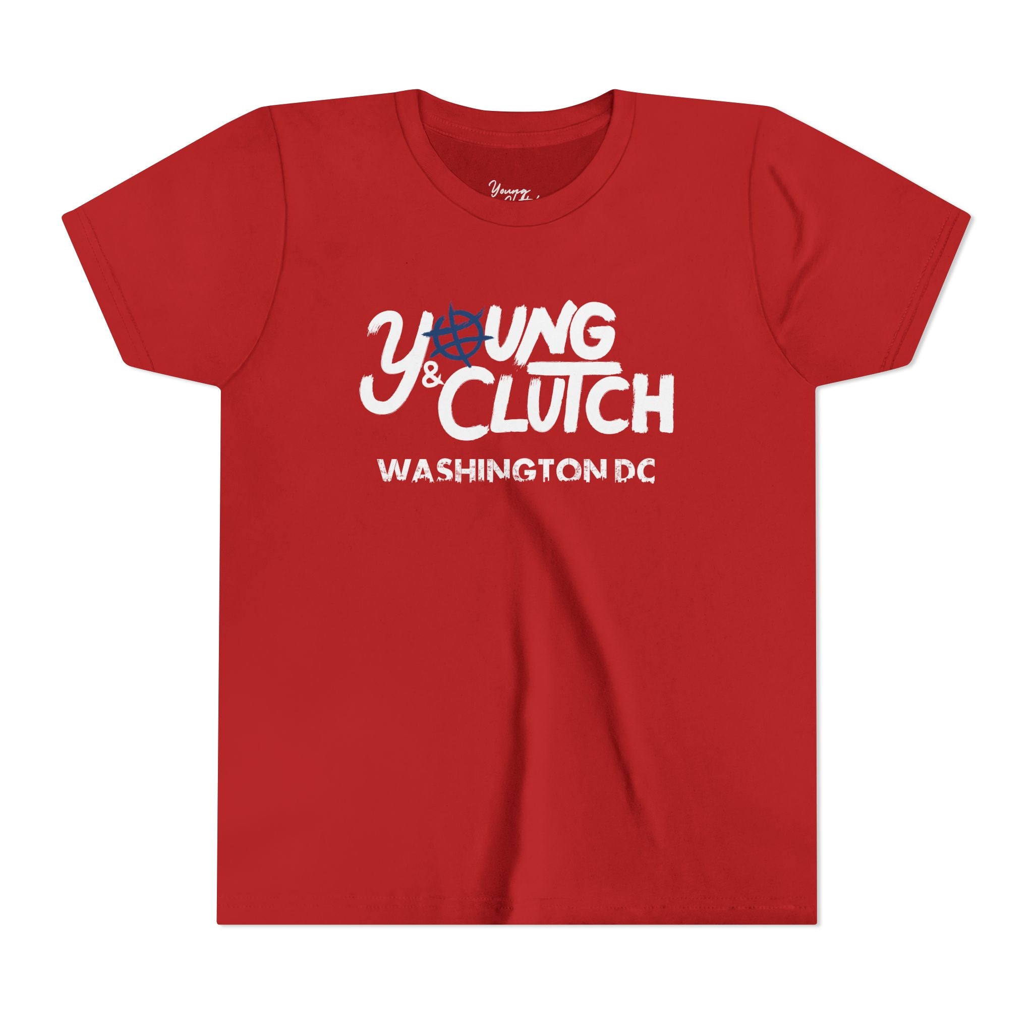 Youth Young & Clutch Washington DC Basketball T-shirt