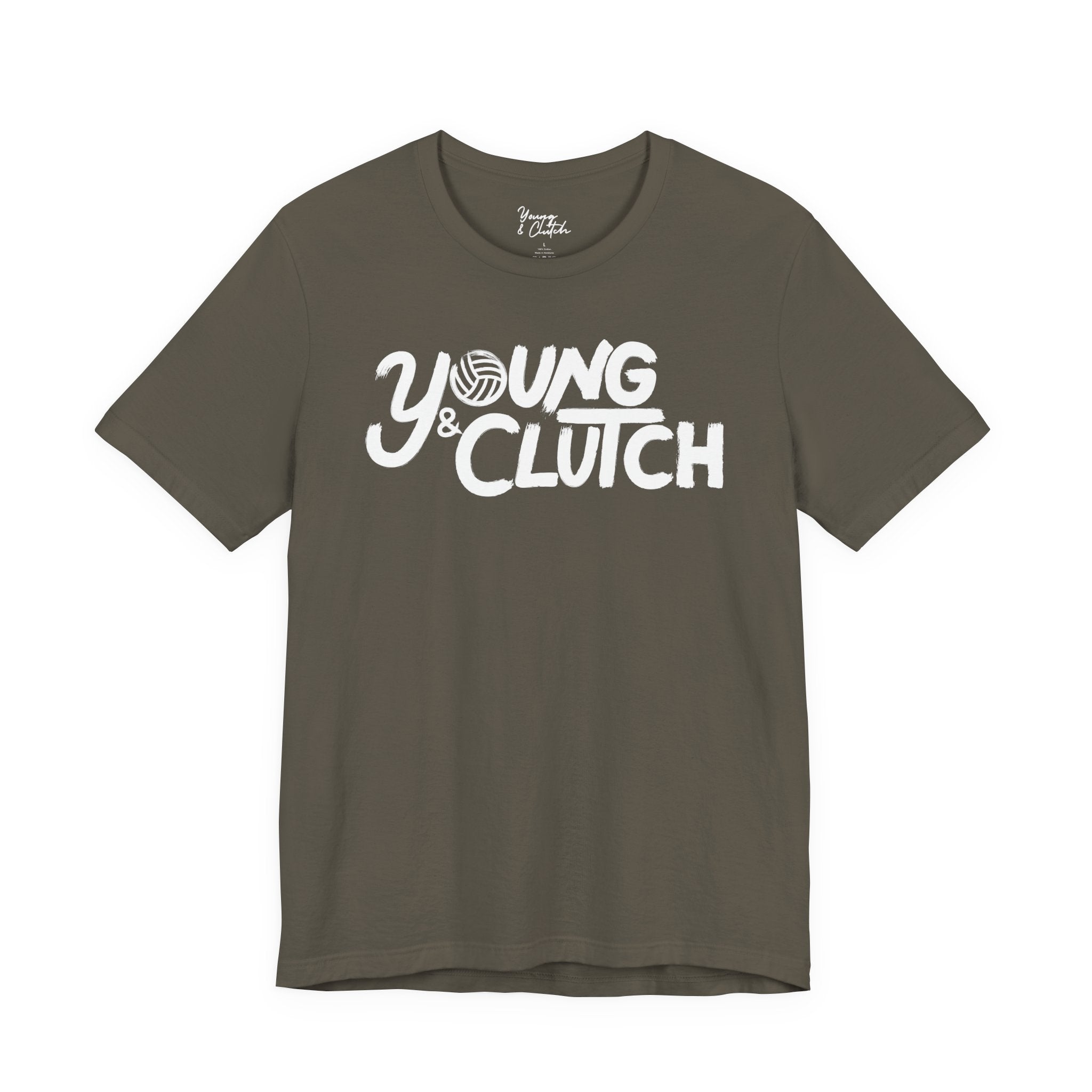 Adult Young & Clutch Volleyball T-shirt for youth