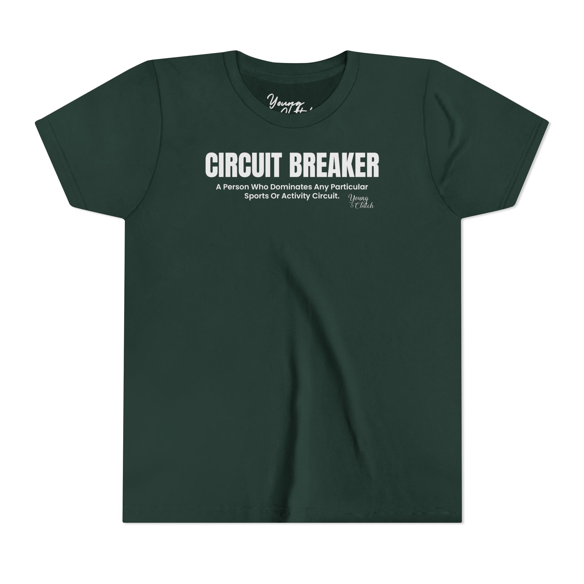 Youth Short Sleeve Tee Young & Clutch Circuit Breaker