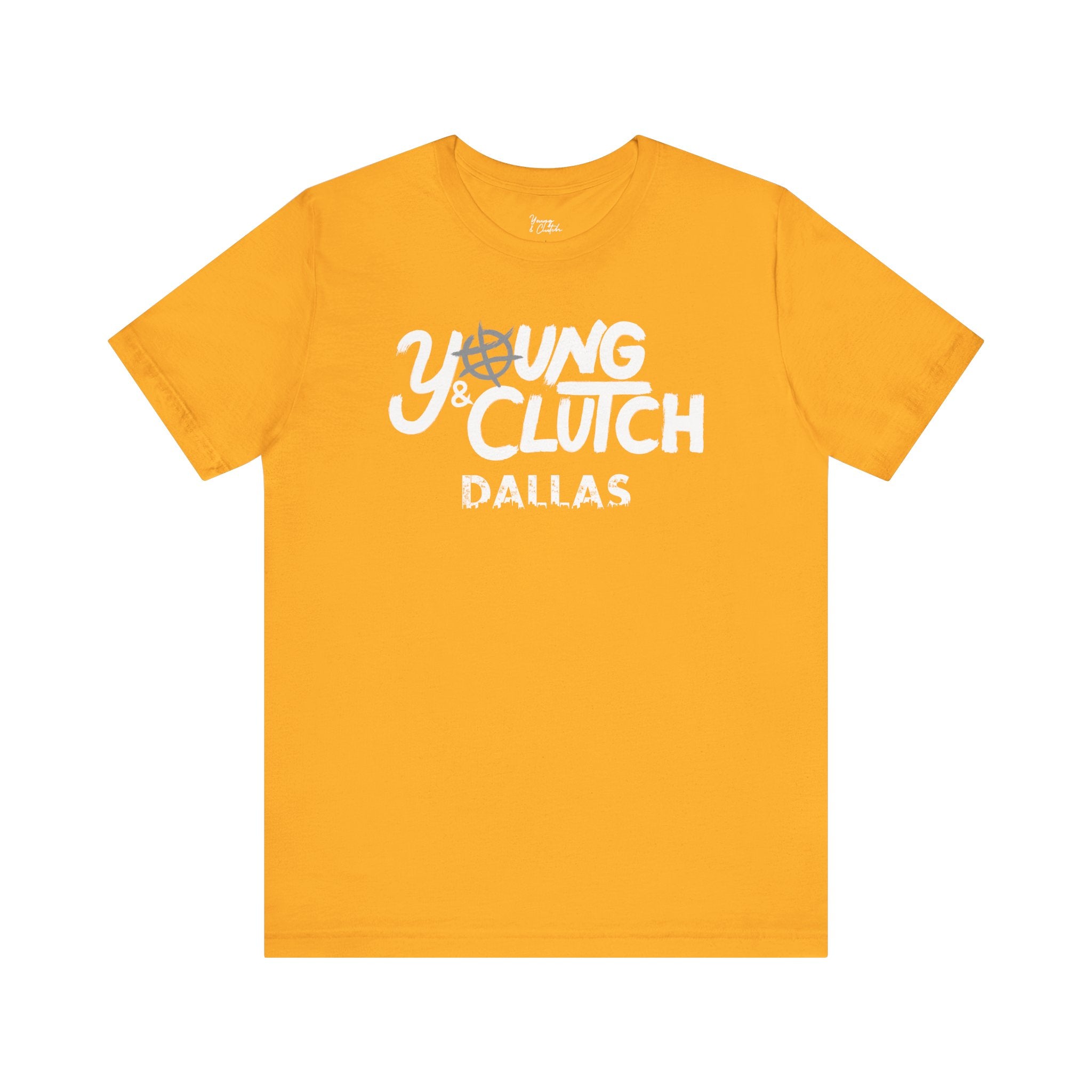 Young & Clutch Dallas Basketball T-shirt (Adult size)