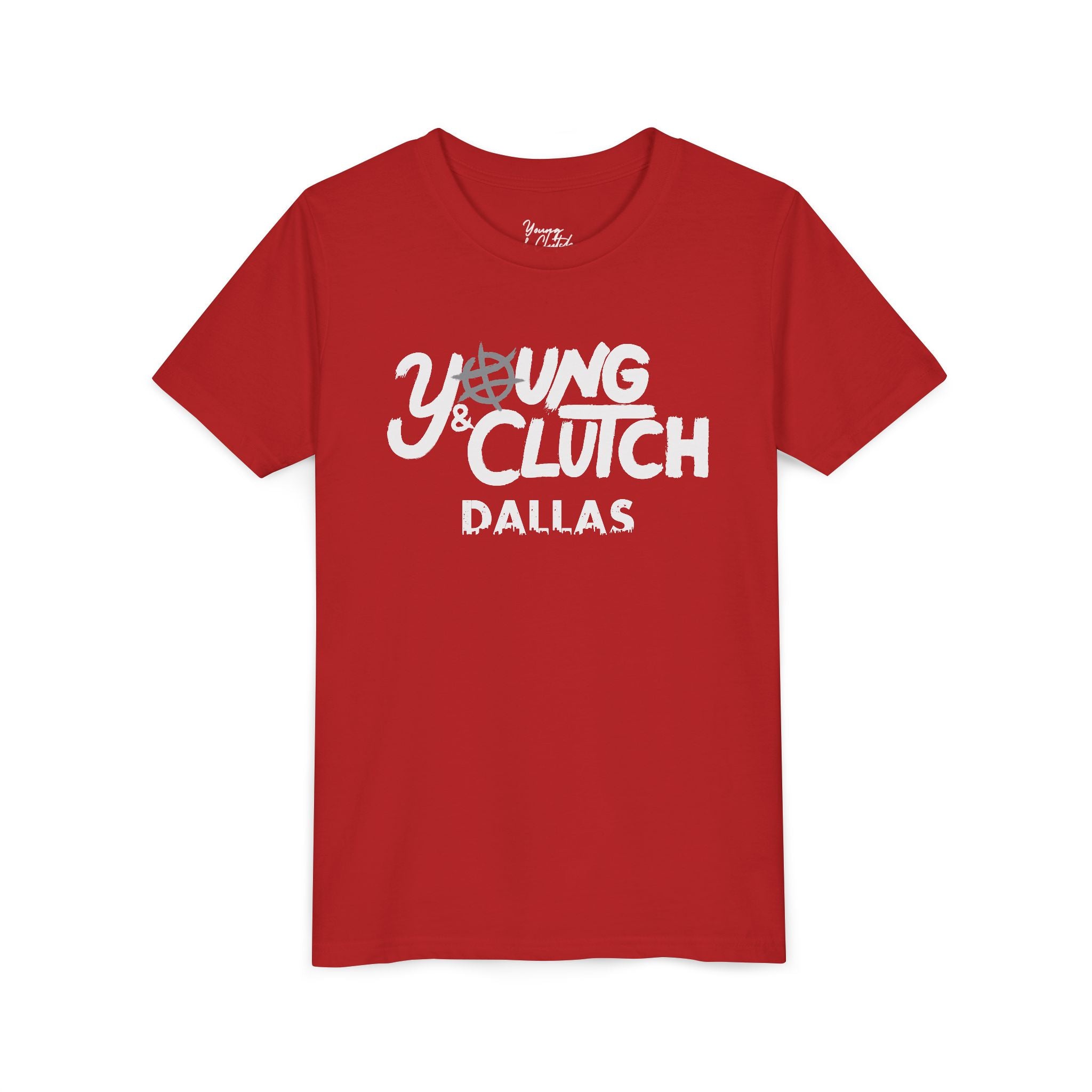 Youth Young & Clutch Dallas Basketball T-shirt