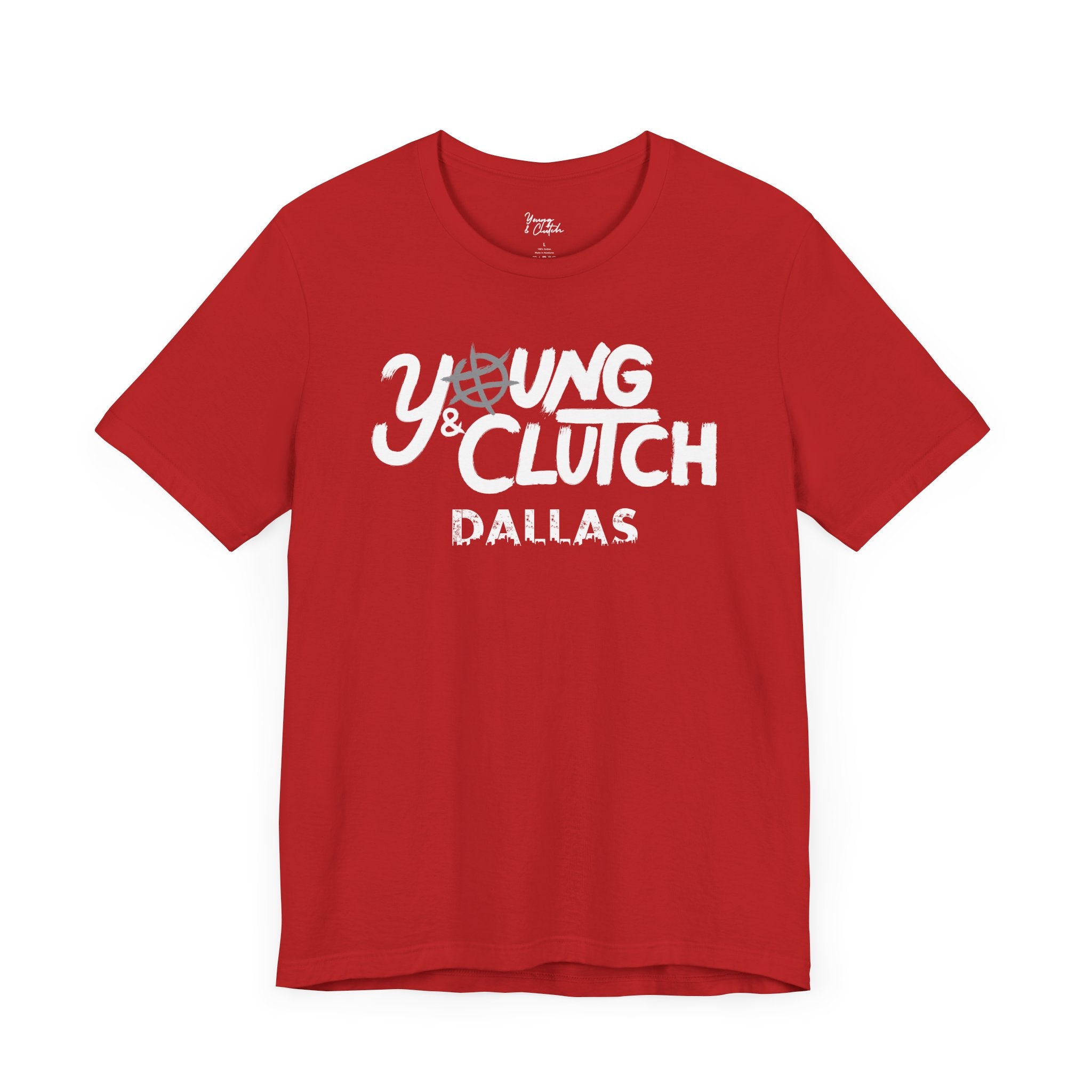 Young & Clutch Dallas Basketball T-shirt (Adult size)