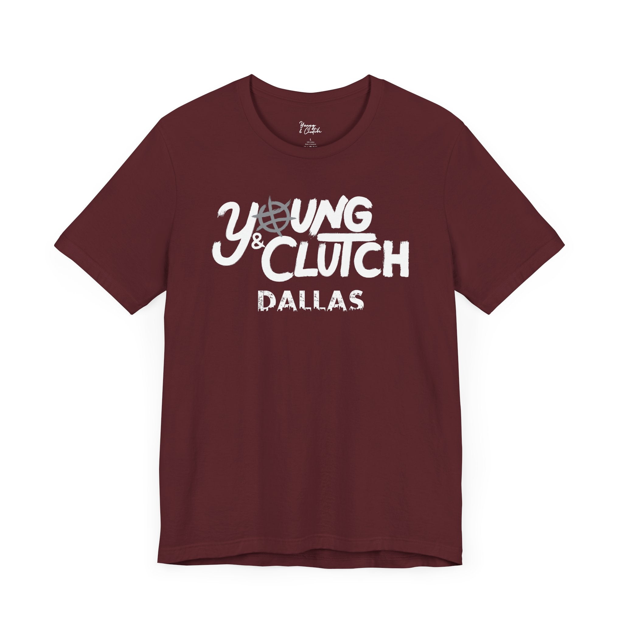 Young & Clutch Dallas Basketball T-shirt (Adult size)