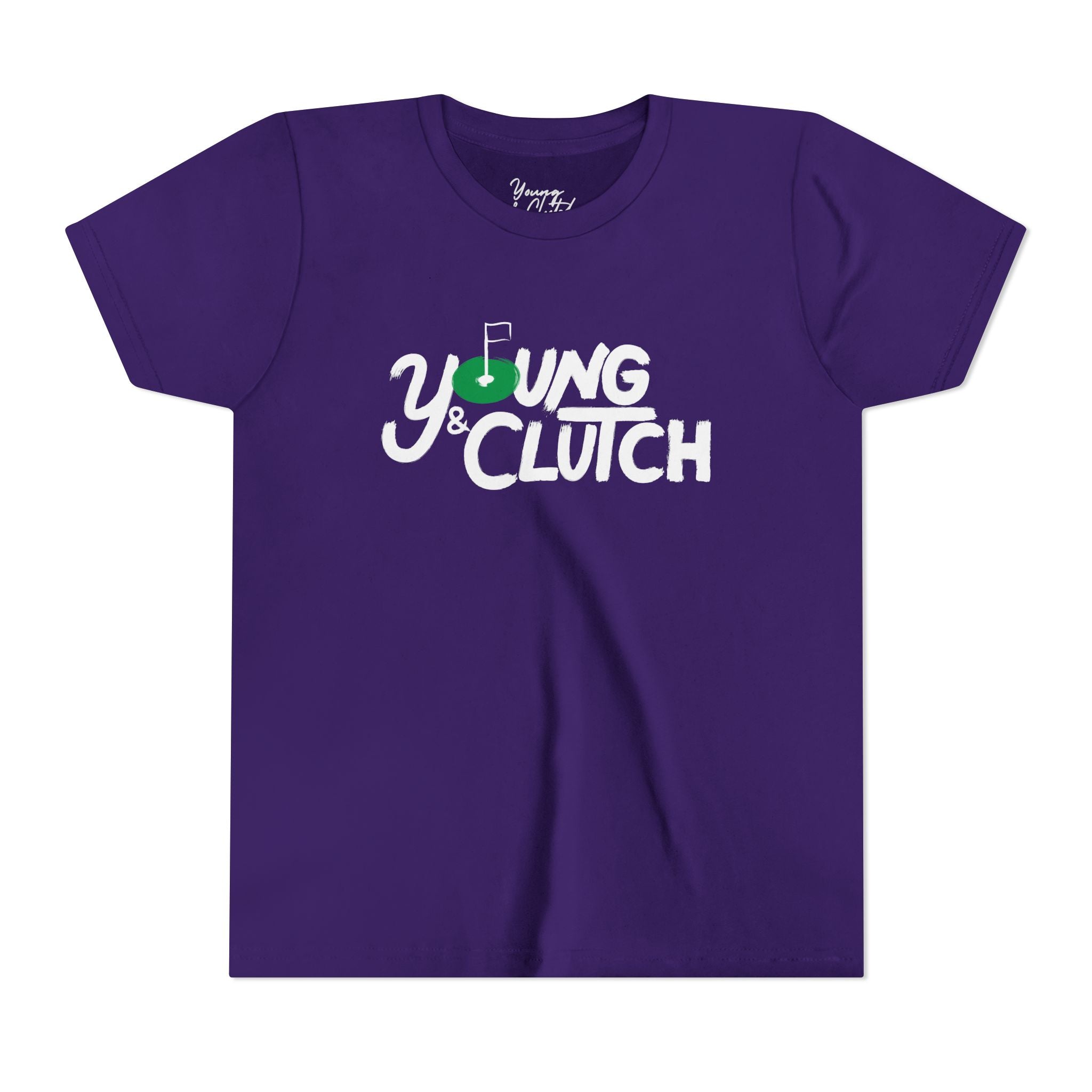 Young & Clutch Classic Golf Tee - Fun and Trendy Graphic T-Shirt for Kids