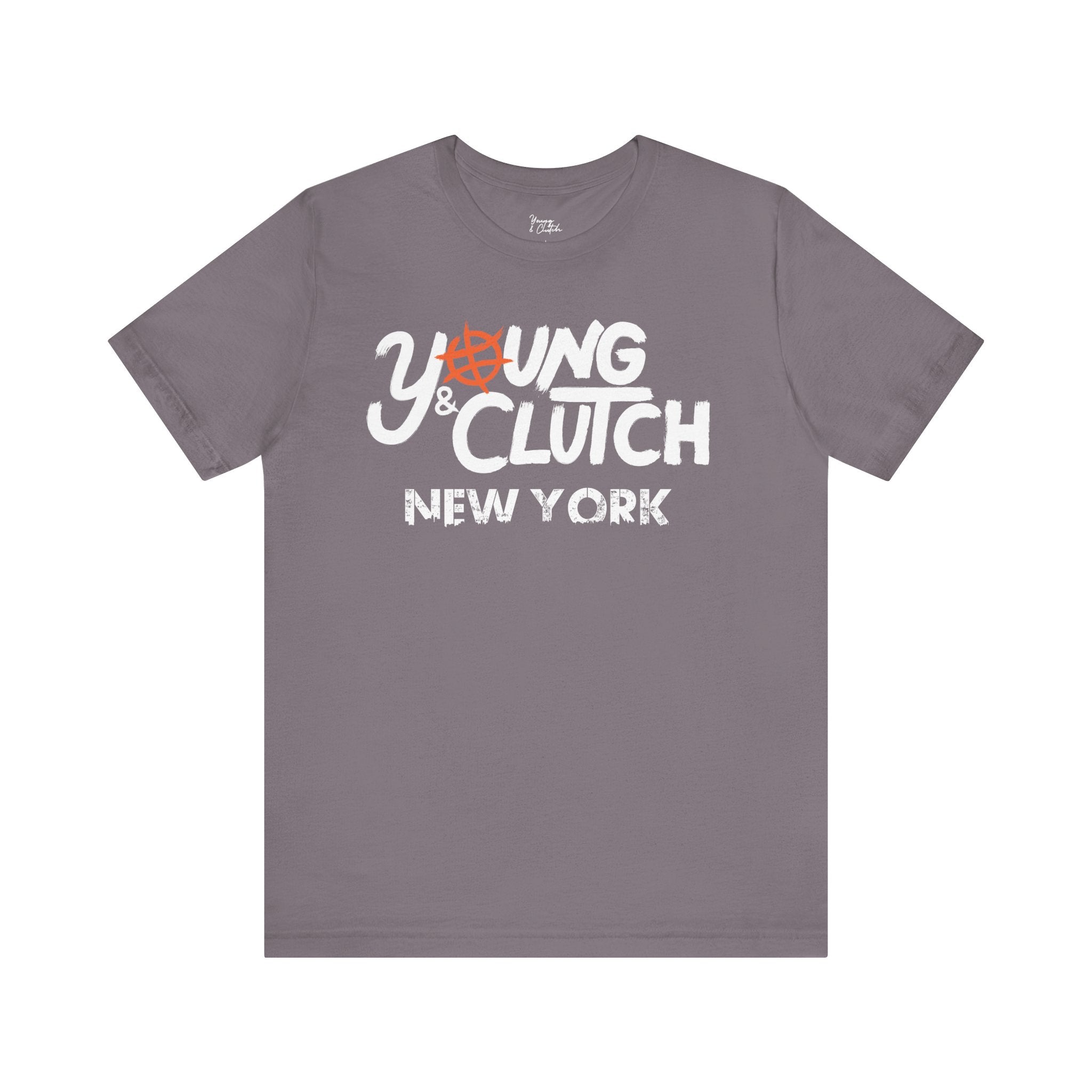 Young & Clutch New York Basketball T-shirt (Adult size)