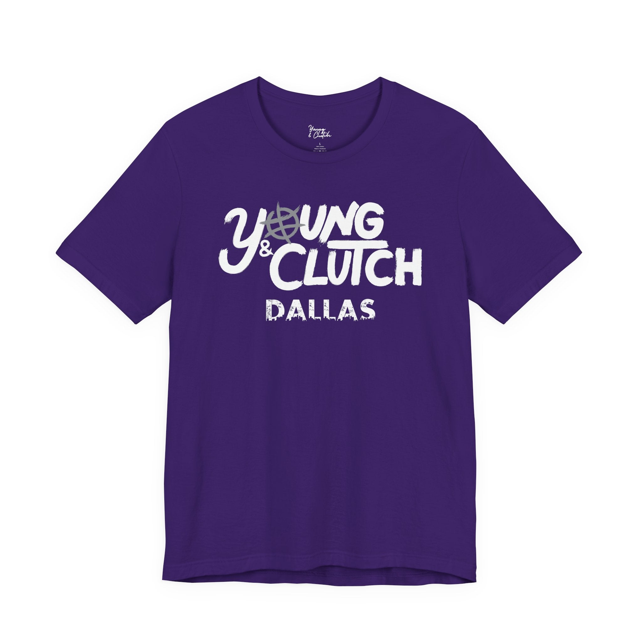 Young & Clutch Dallas Basketball T-shirt (Adult size)