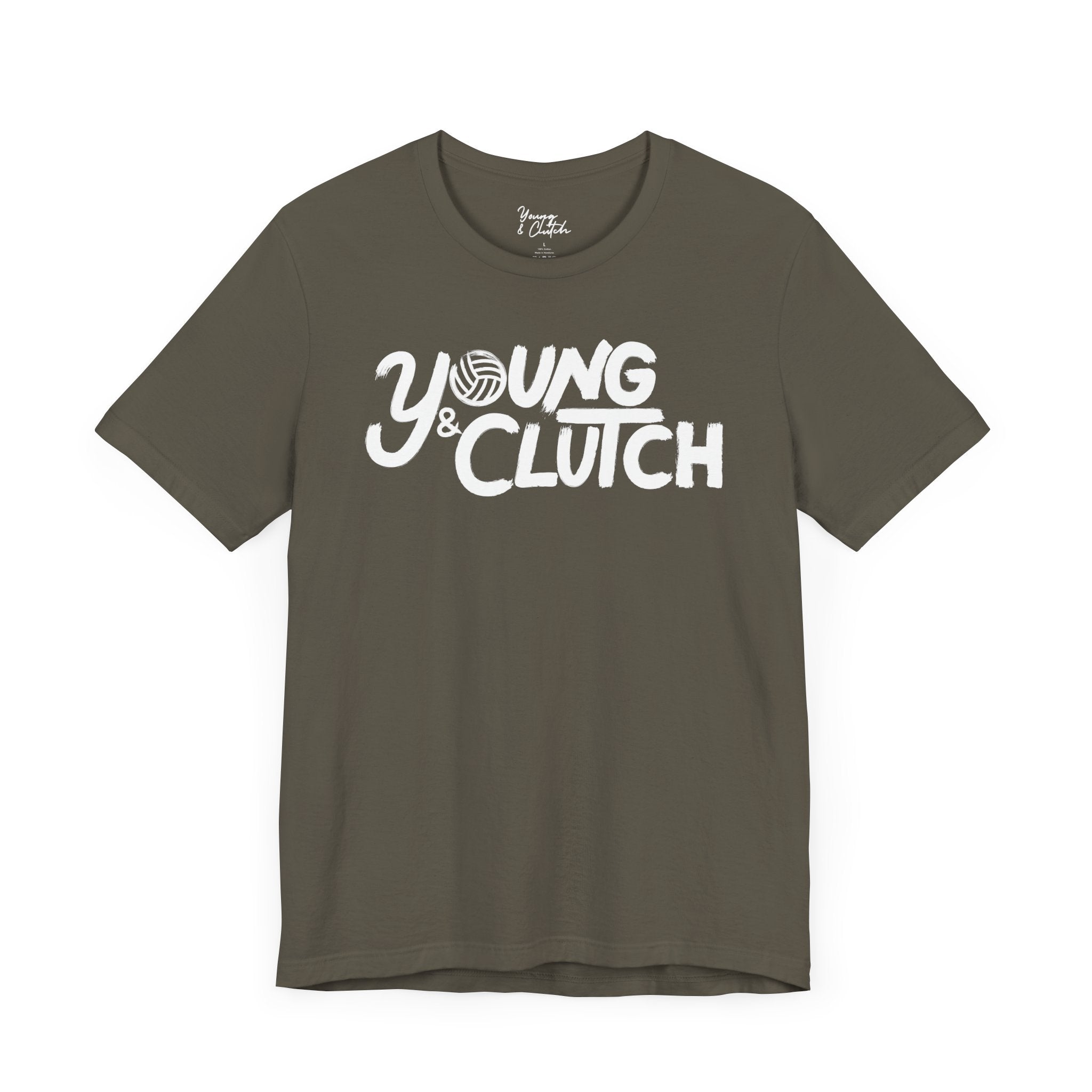 Adult Young & Clutch Volleyball T-shirt for youth