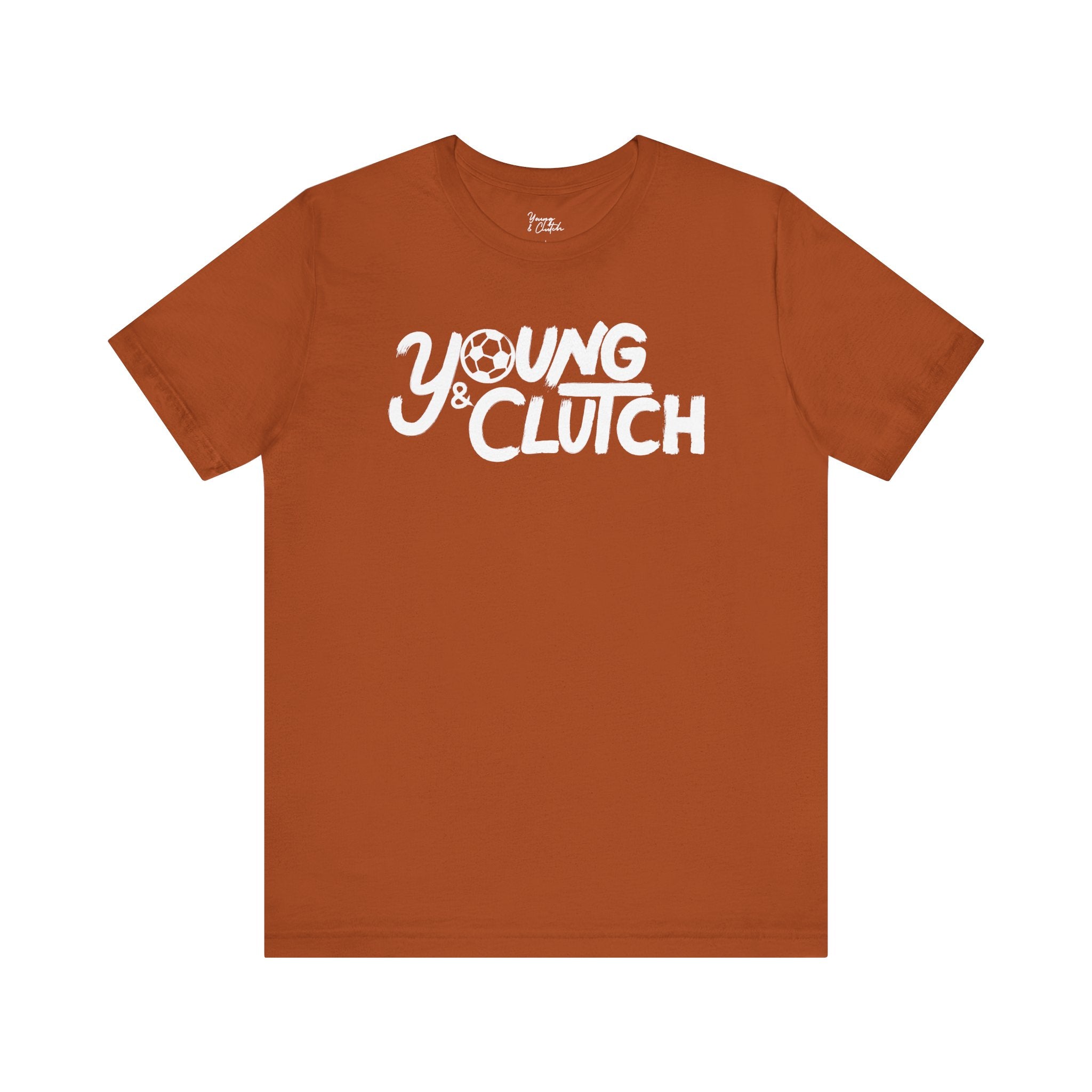 Adult Short Sleeve Young & Clutch Soccer T-shirt for youth