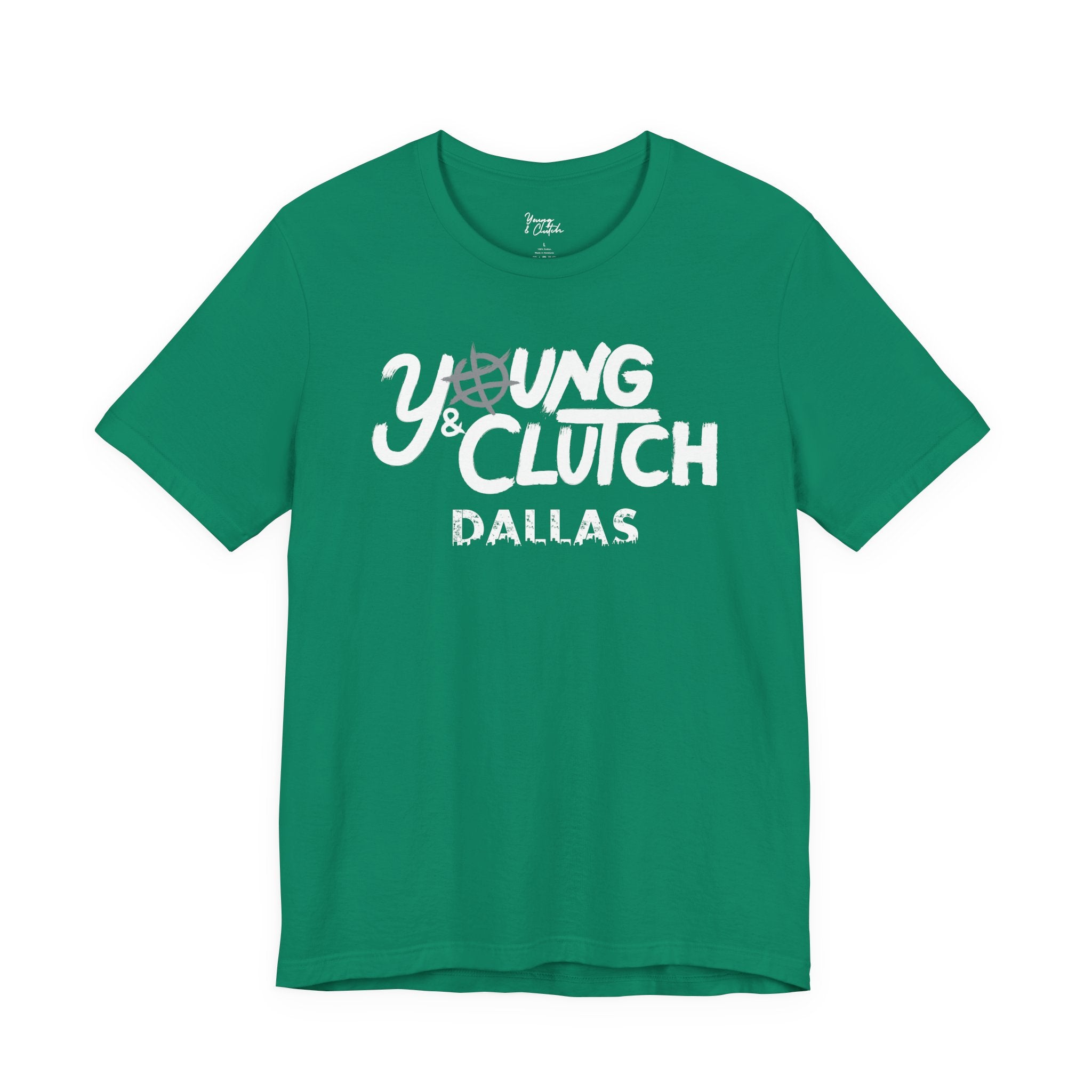 Young & Clutch Dallas Basketball T-shirt (Adult size)