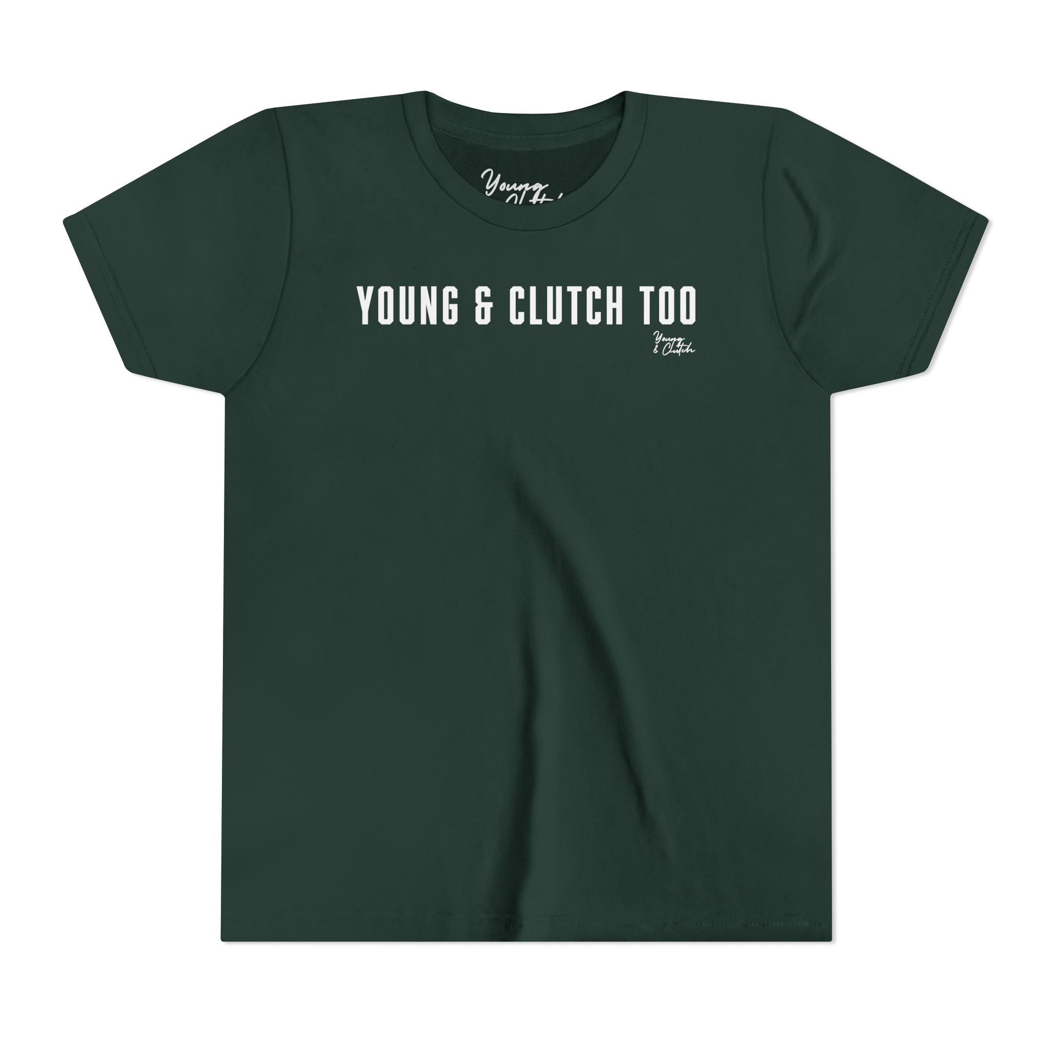 Youth Short Sleeve Tee Young & Clutch too