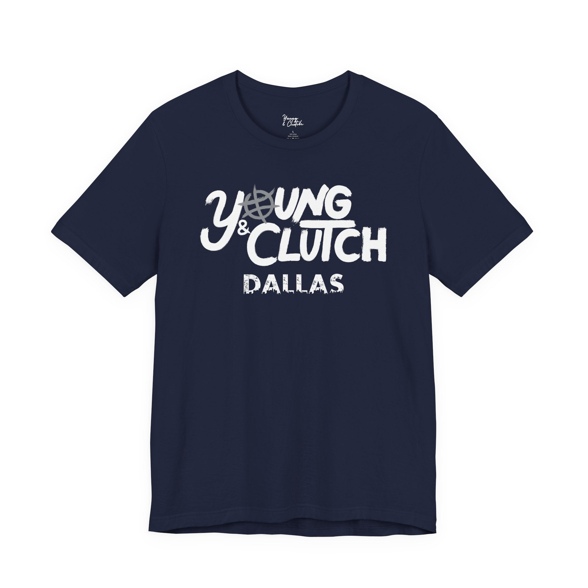 Young & Clutch Dallas Basketball T-shirt (Adult size)