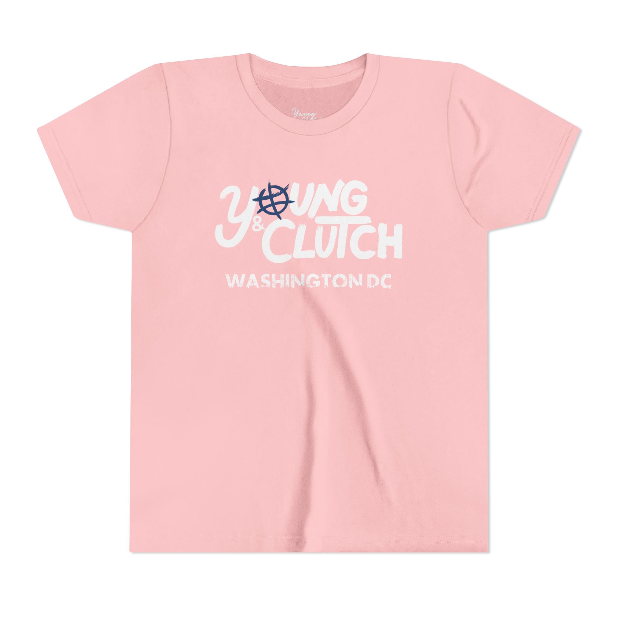 Youth Young & Clutch Washington DC Basketball T-shirt