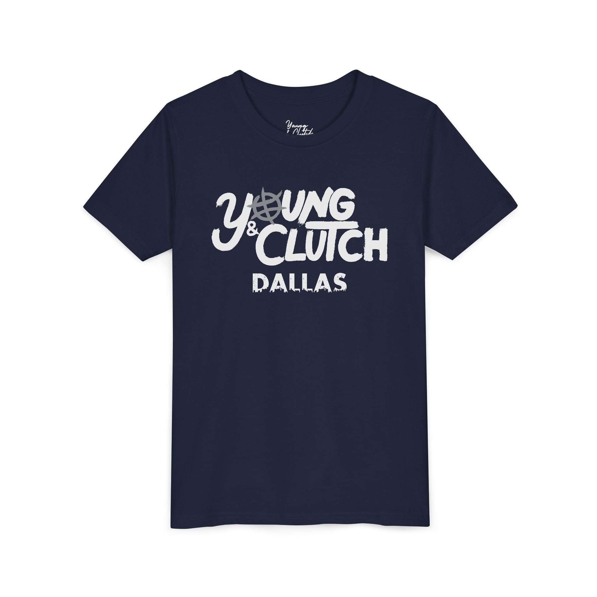 Youth Young & Clutch Dallas Basketball T-shirt