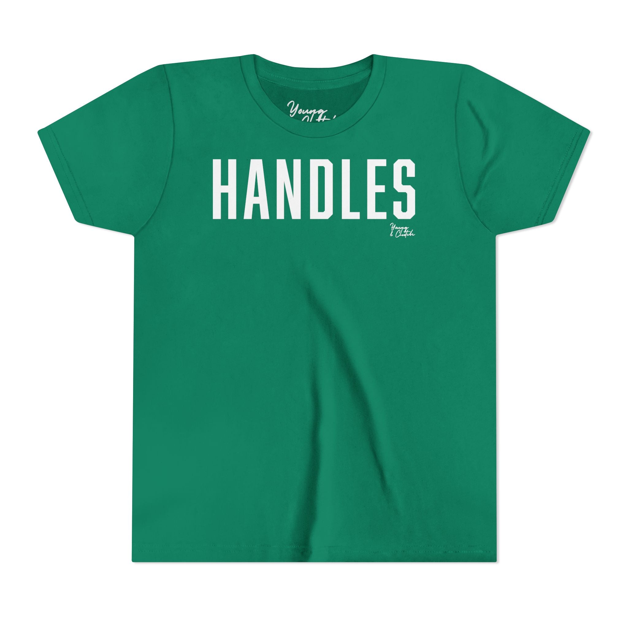 Youth Short Sleeve Tee Young & Clutch Handles
