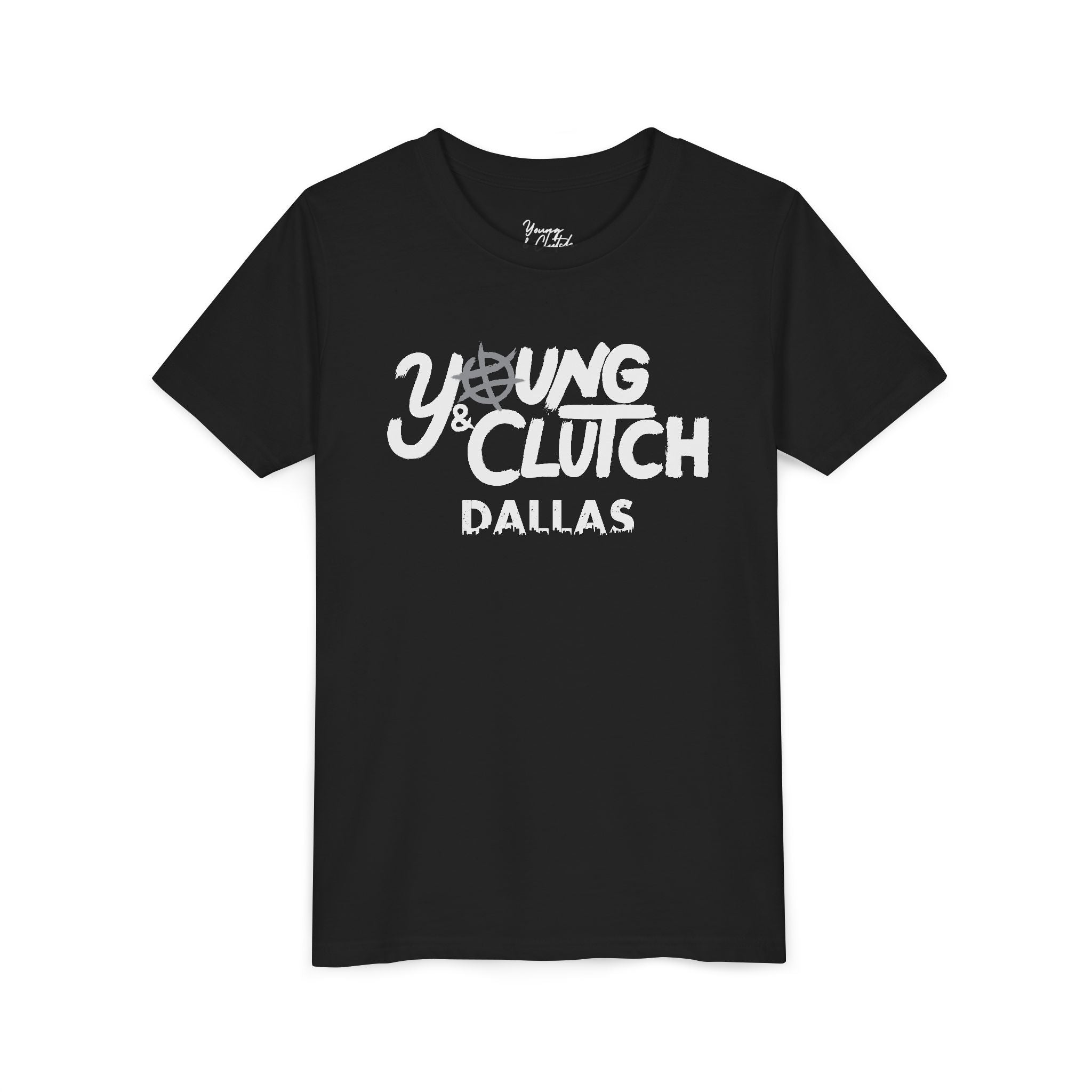Youth Young & Clutch Dallas Basketball T-shirt