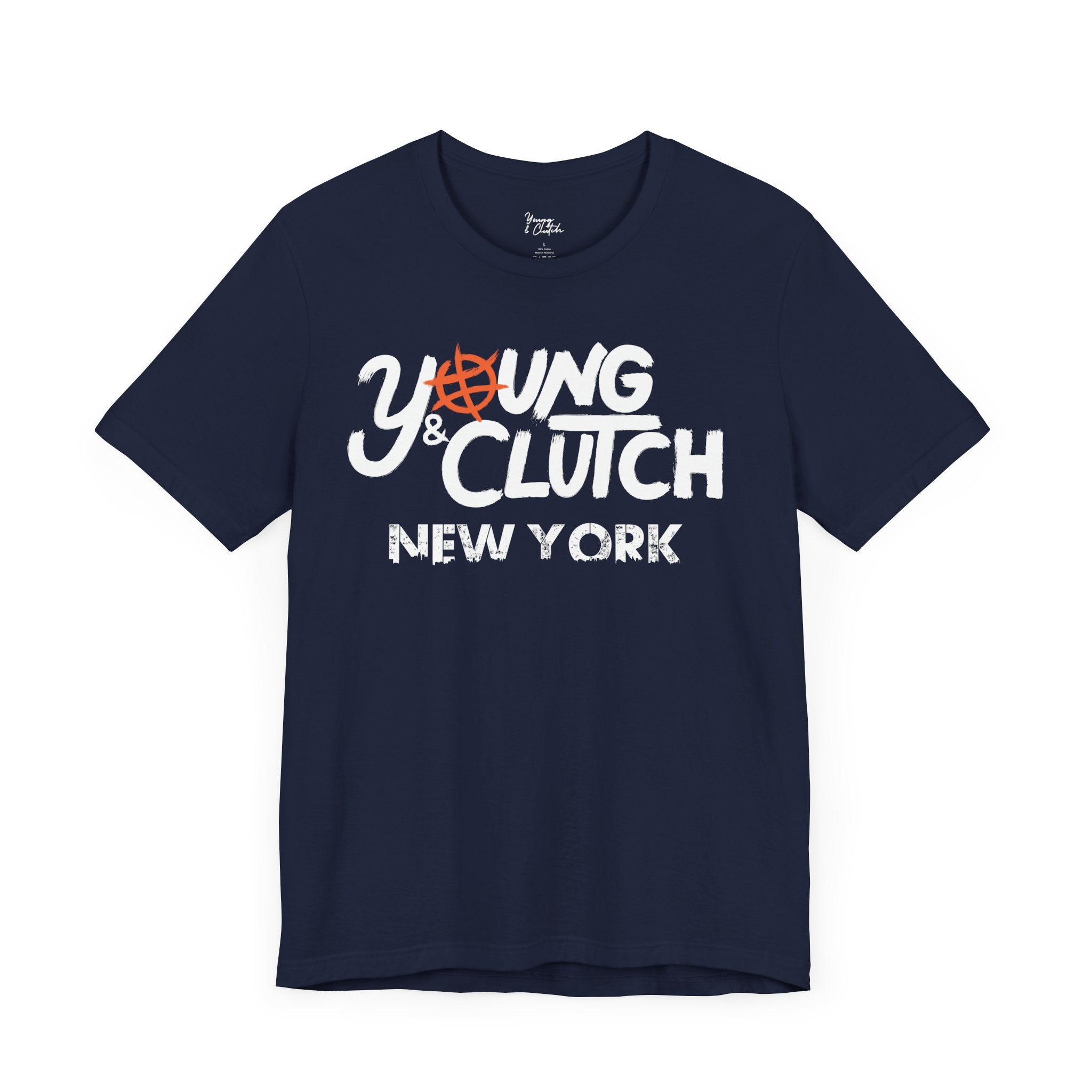 Young & Clutch New York Basketball T-shirt (Adult size)