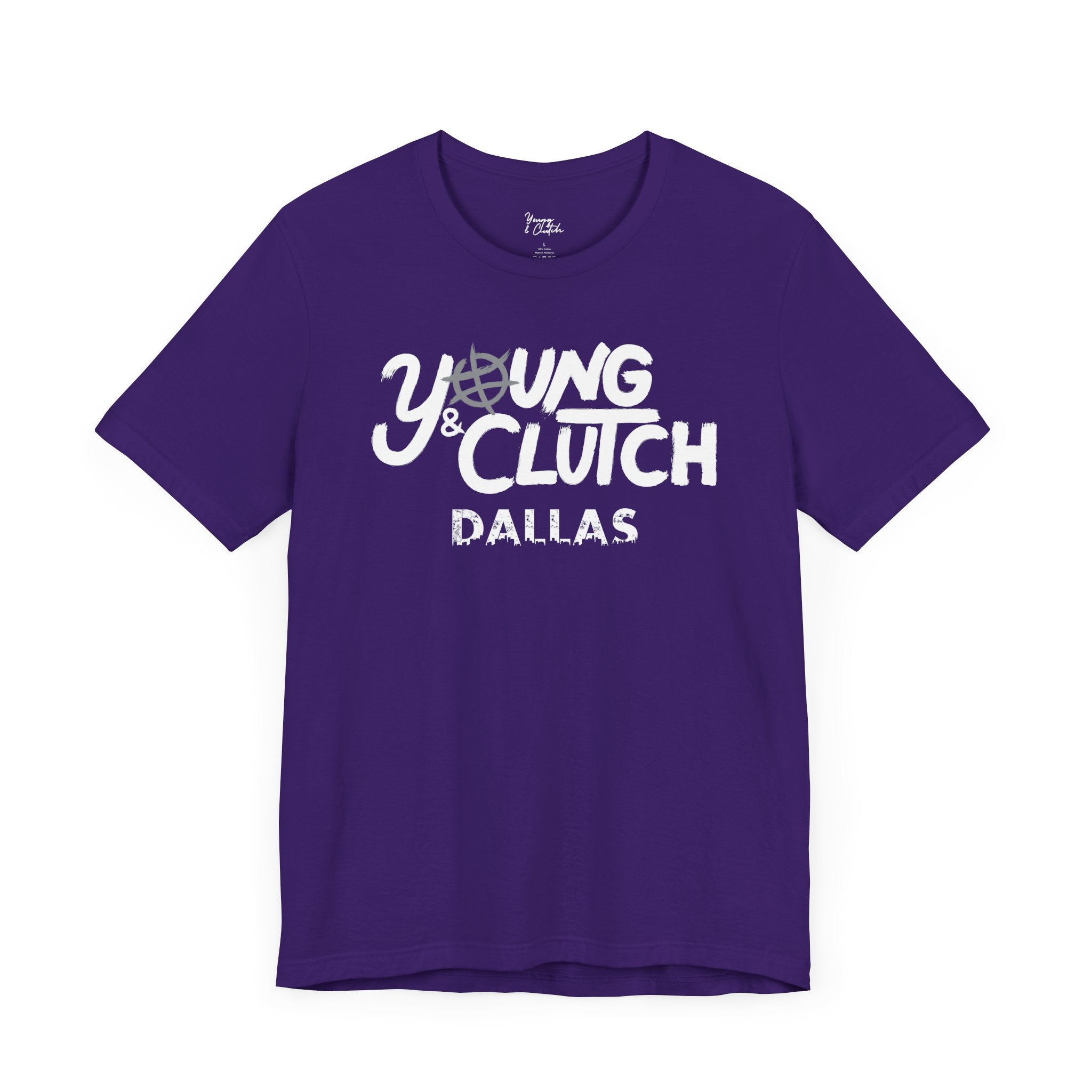Young & Clutch Dallas Basketball T-shirt (Adult size)