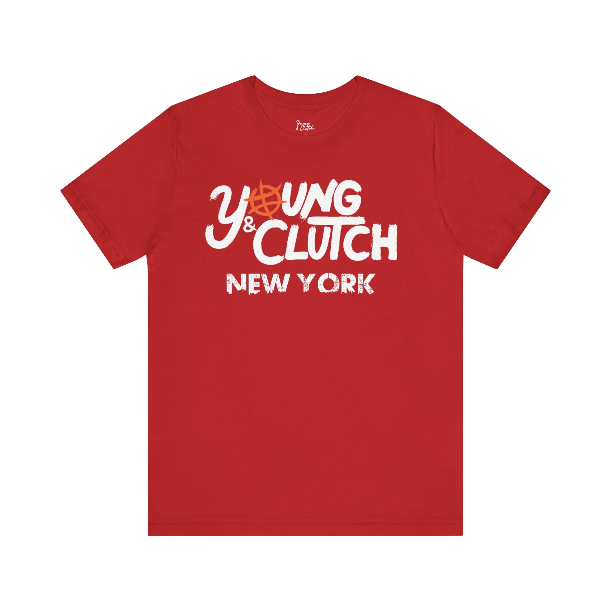 Young & Clutch New York Basketball T-shirt (Adult size)